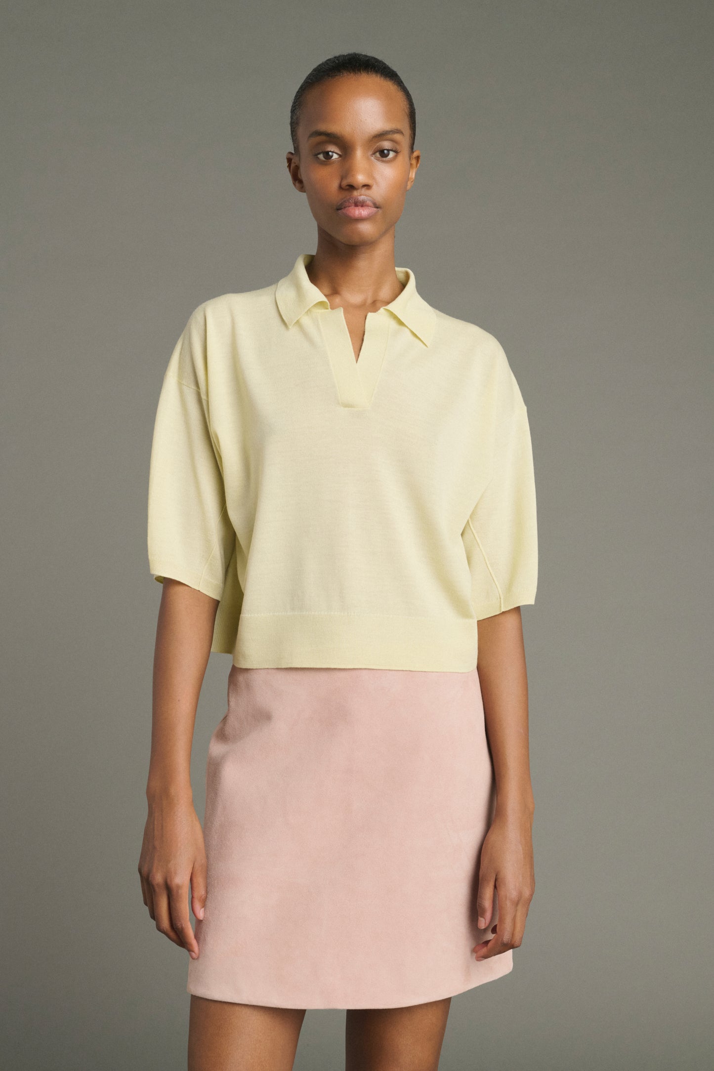Rock Inno – Altrosa – Leder – Damen