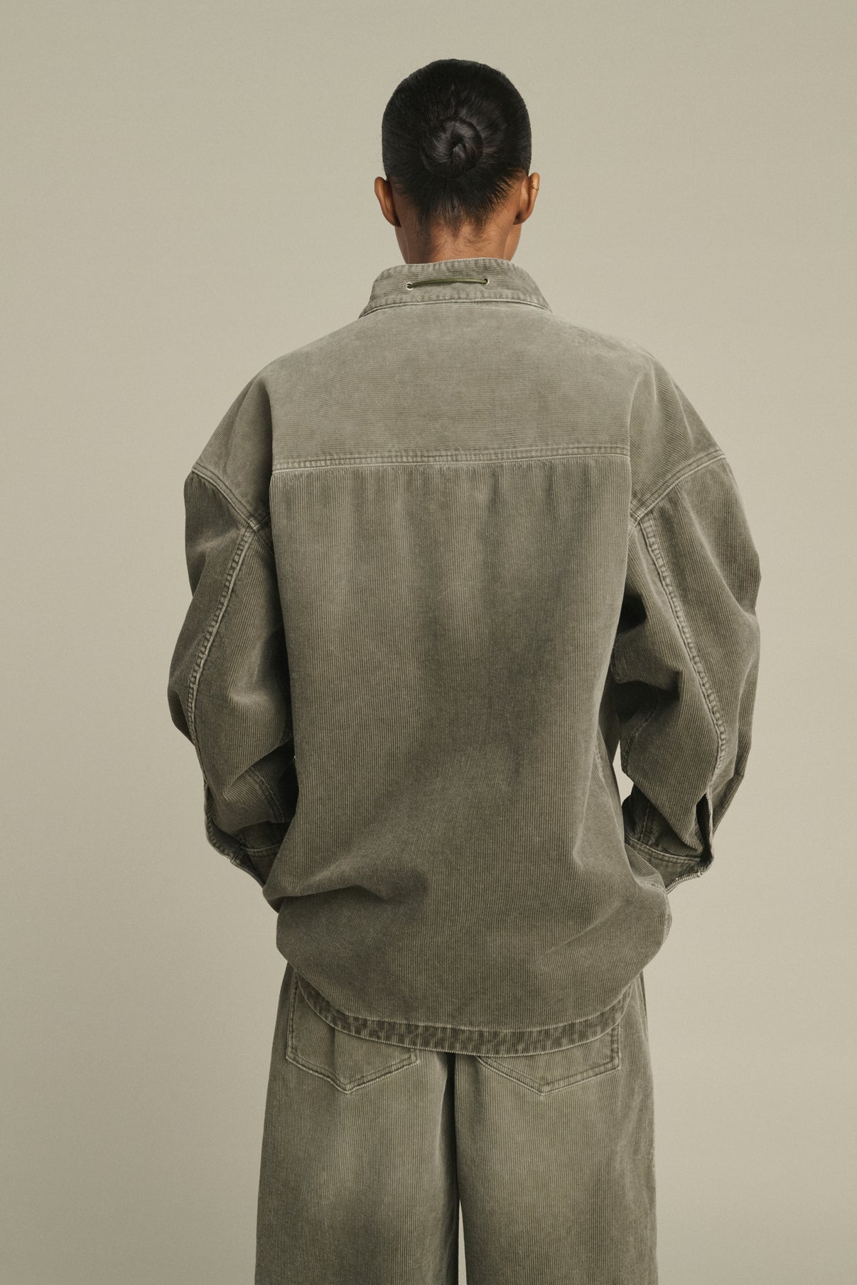 Lima shirt - Grey - Cotton - Women vue 2