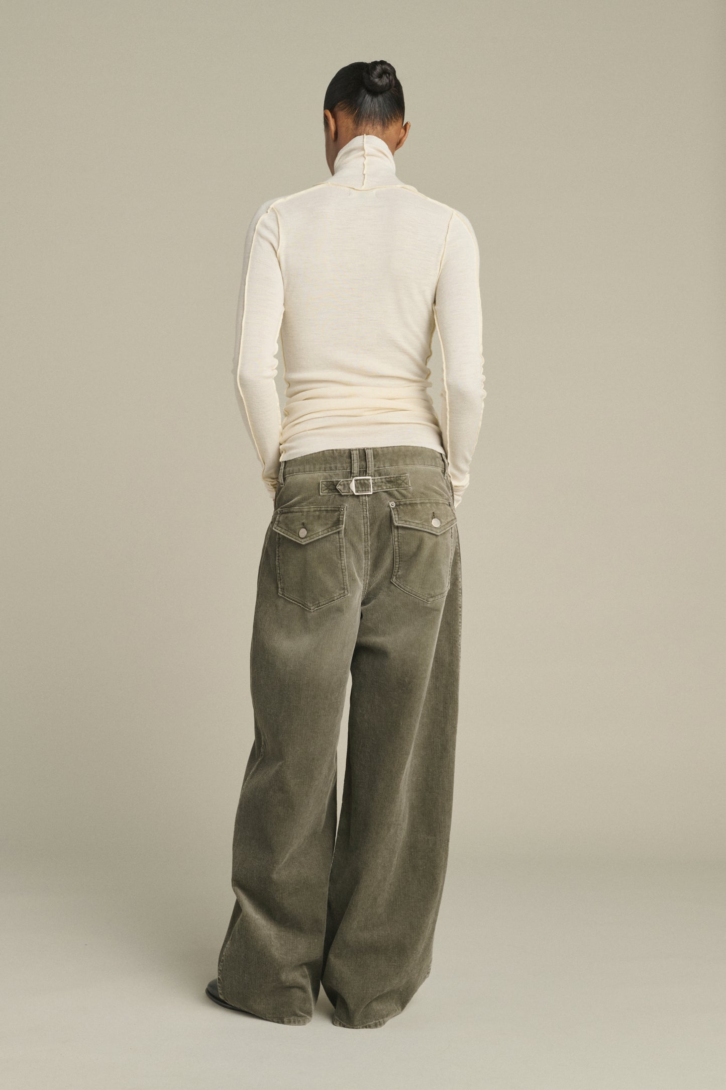 Hose Hunter – Grau – Baumwolle – Damen