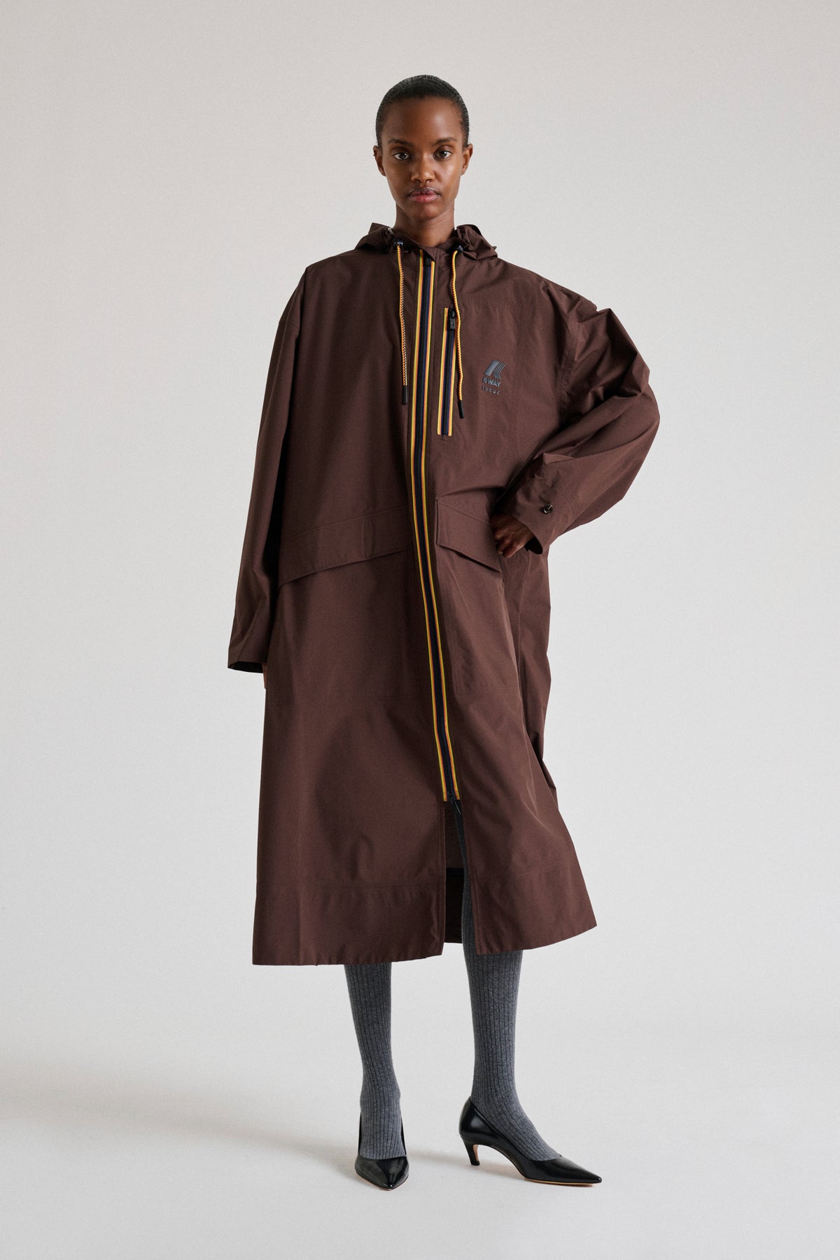 Trench Pradel - Chocolat Oversize Femme - Soeur