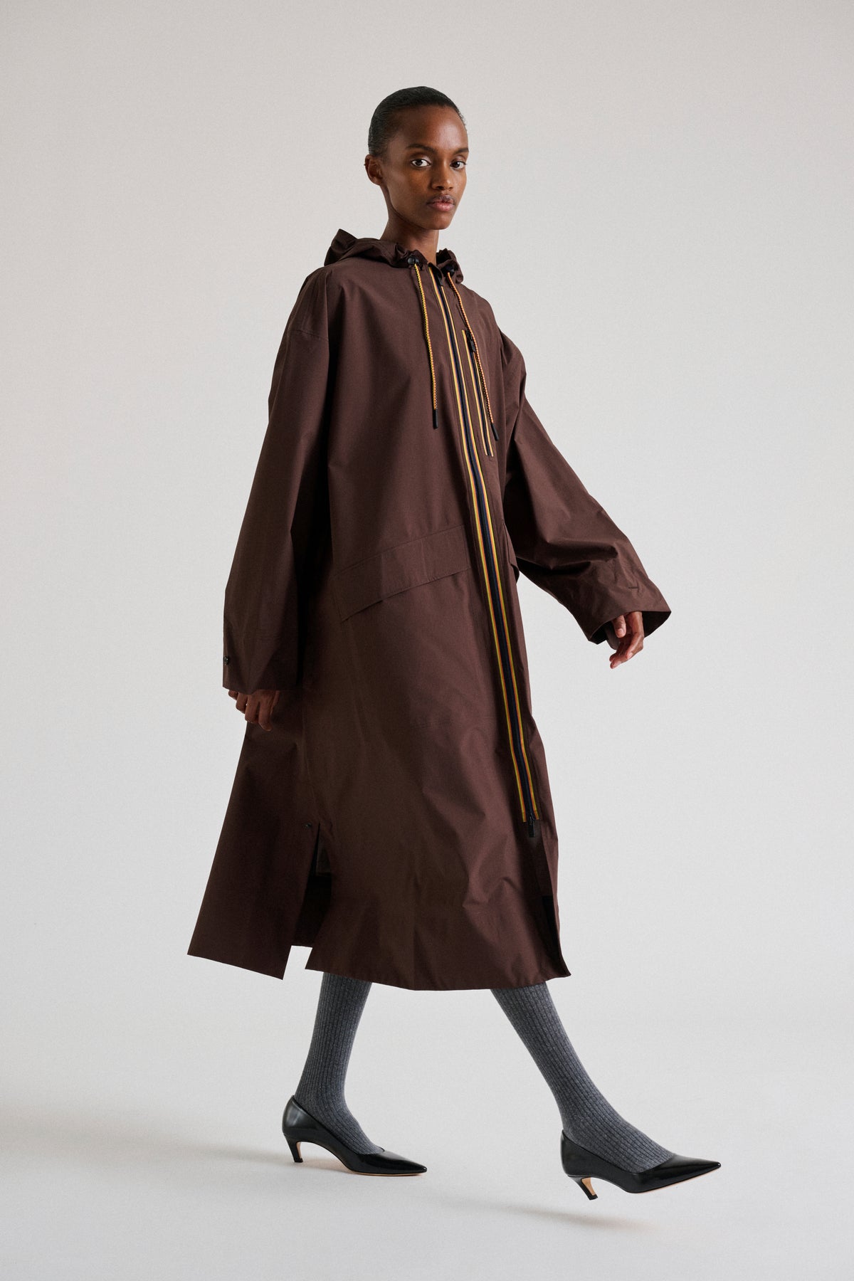 Trench Pradel - Chocolat Oversize Femme - Soeur