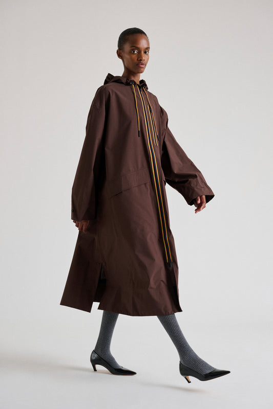 Trenchcoat Pradel - Schokolade Oversize Damen - Soeur