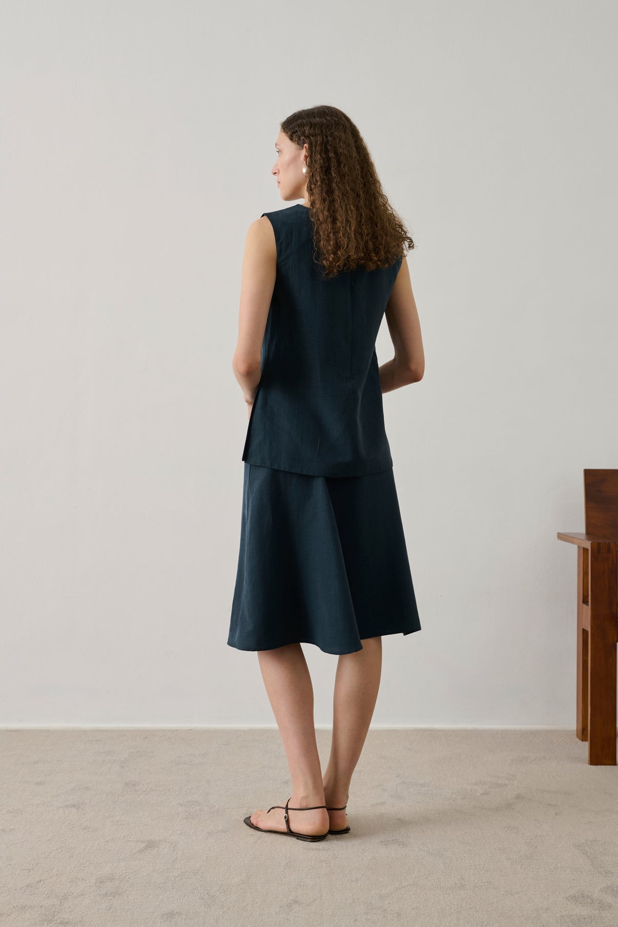 Top Isra - Pétrole - Femme vue 4