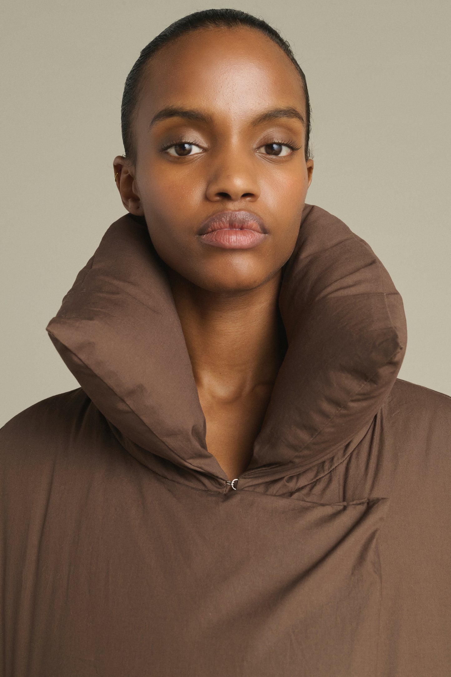 Daunenjacke Kelvin - Braun - Baumwolle - Damen