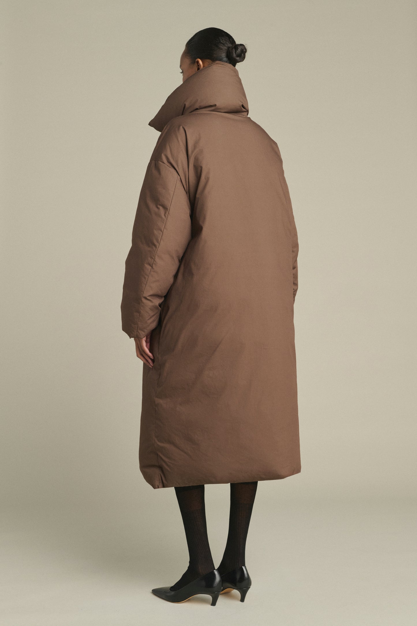 Daunenjacke Kelvin - Braun - Baumwolle - Damen