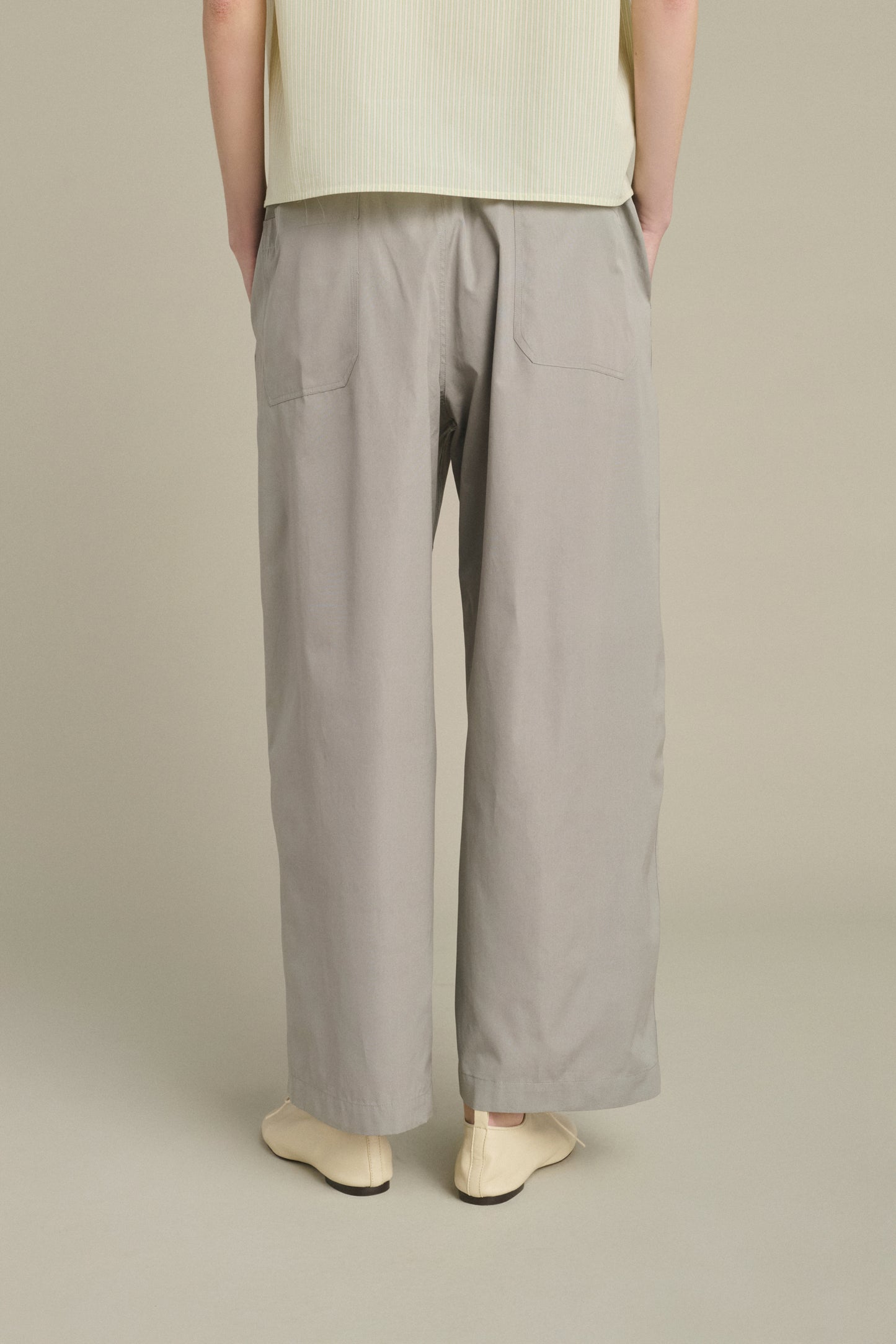 Pantalon Hugues - Gris - Coton - Femme