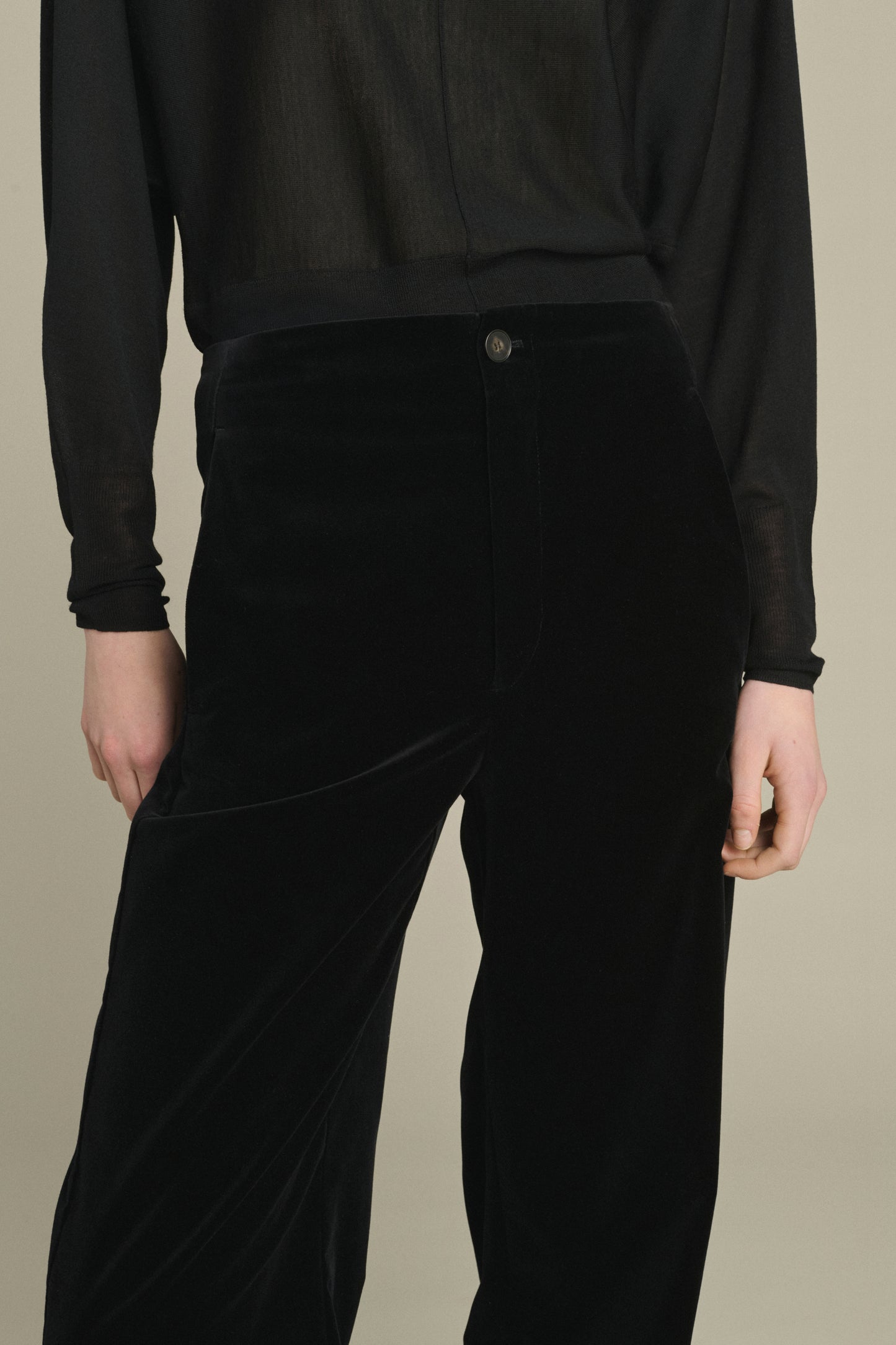 Pantalon Celestin - Noir - Coton - Femme