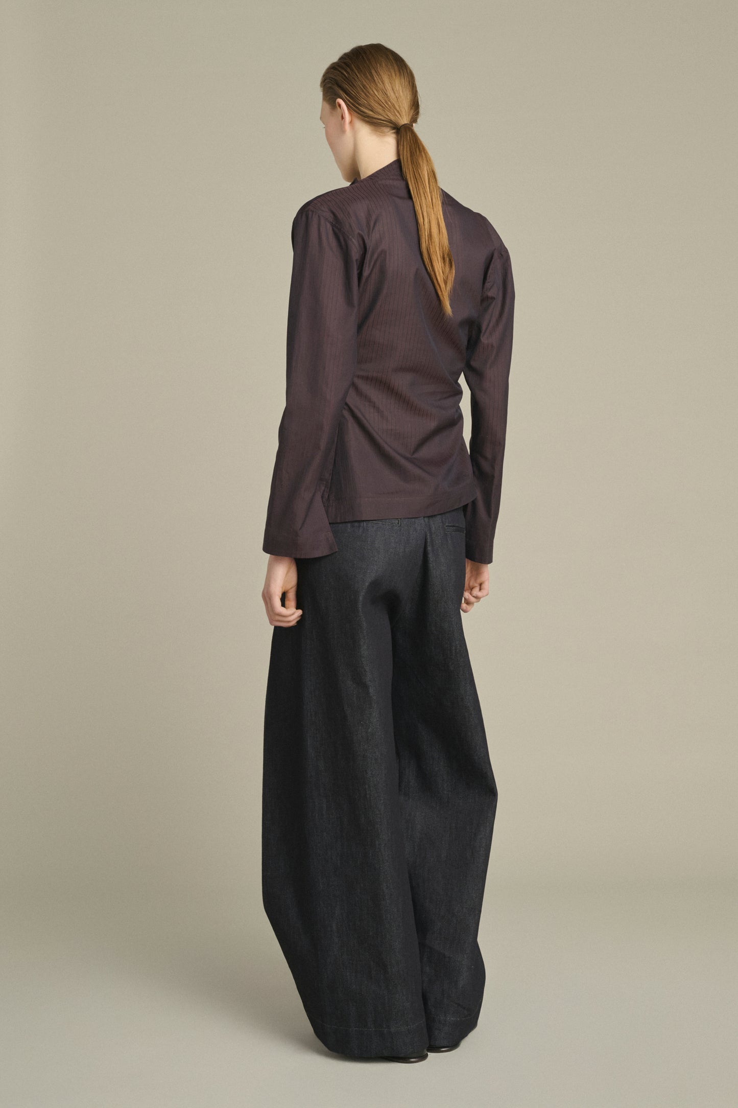 Blouse Lana - Figue/Marron - Coton - Femme
