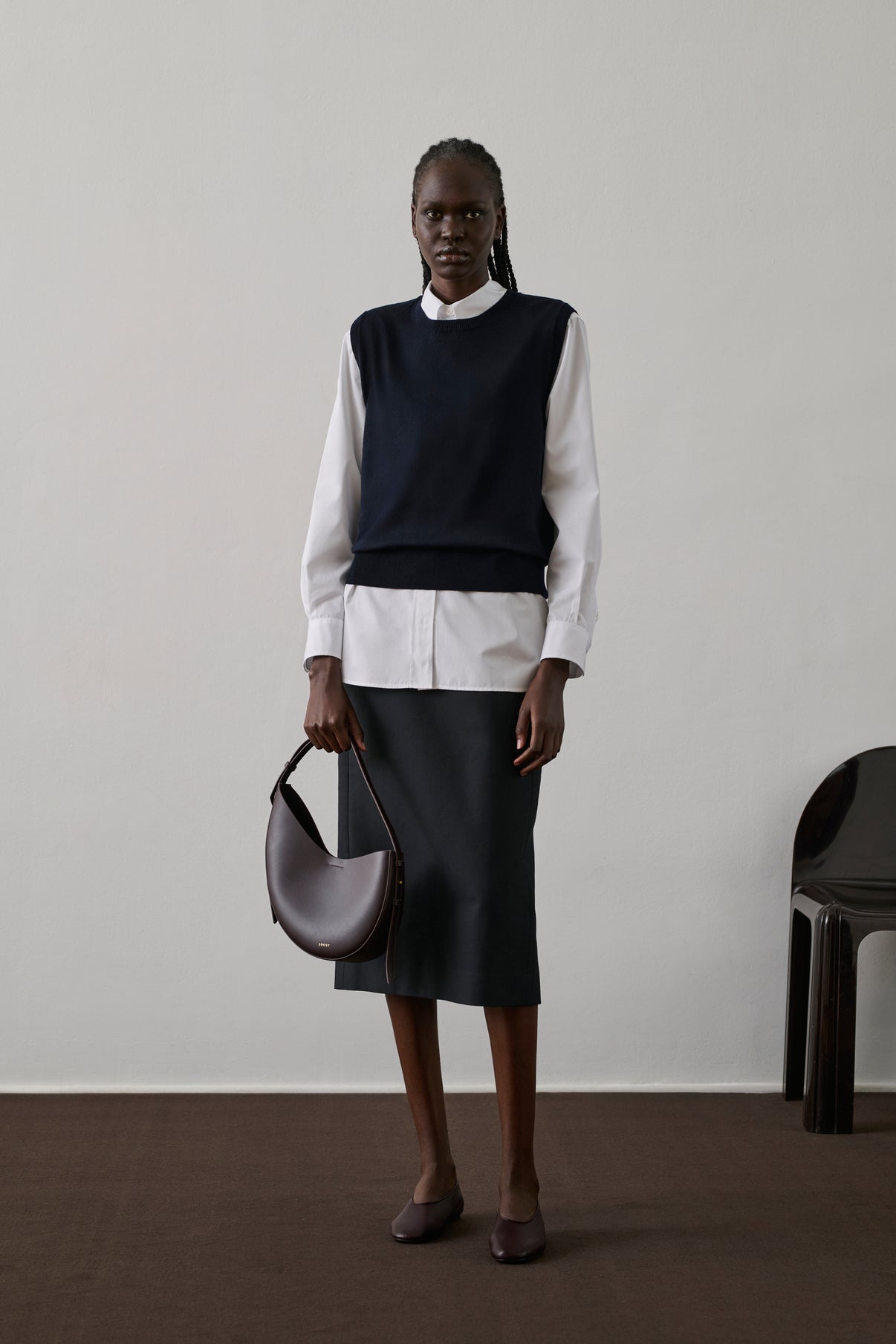 Pull Fargo - Navy - Laine - Femme vue 5