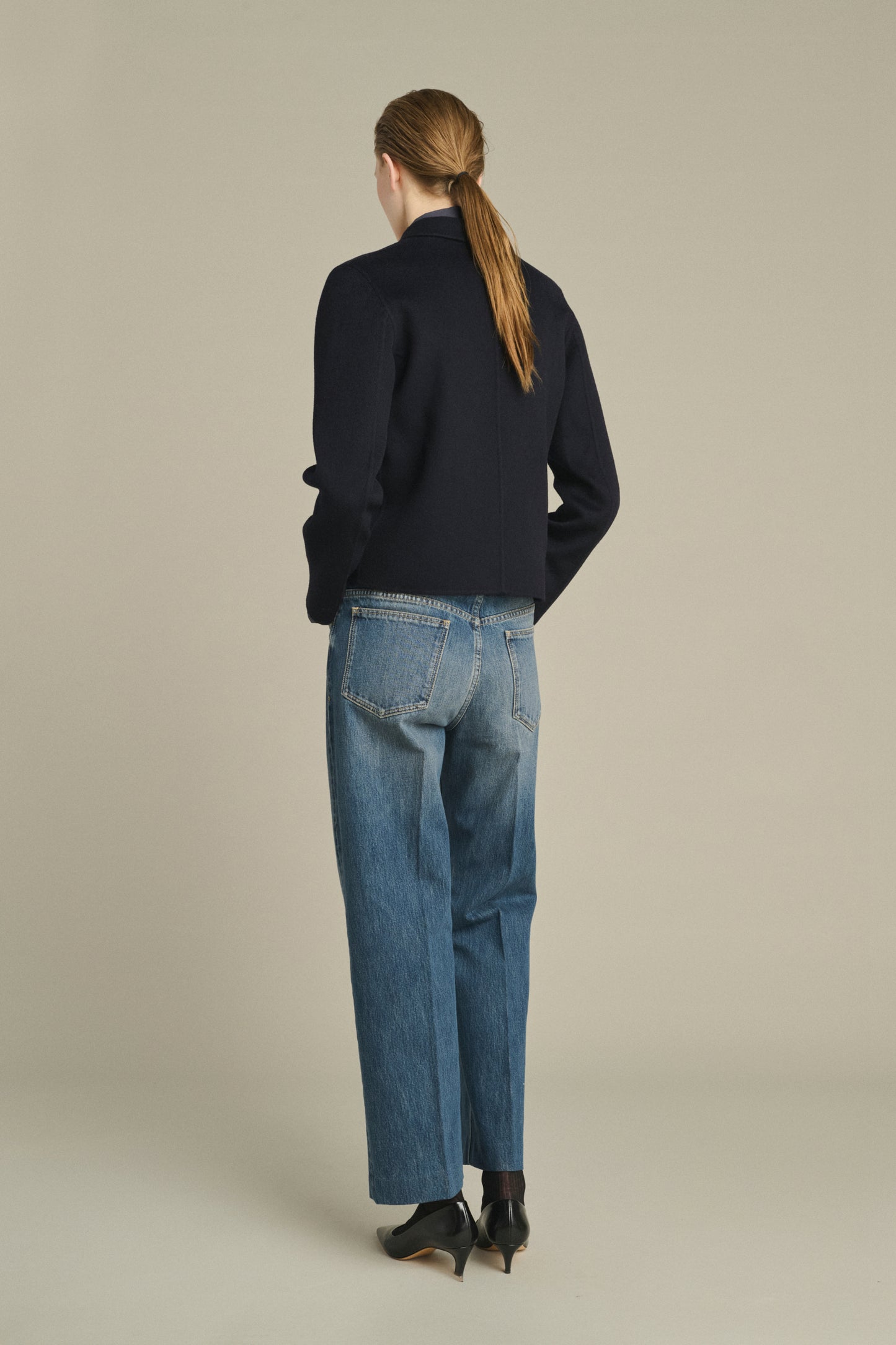 Hespera Jacket - Deep Navy - Wool - Women