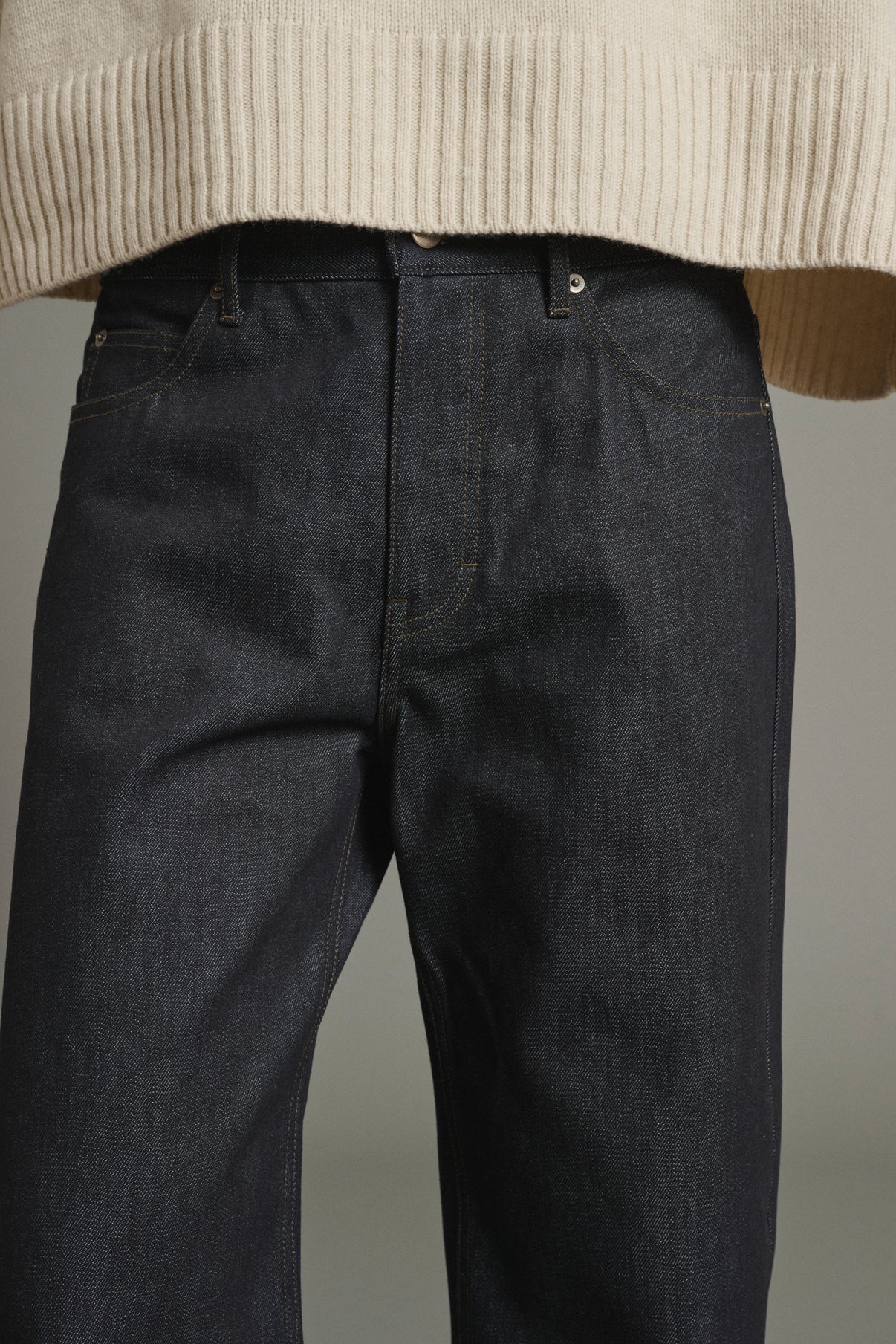 Jeans Harrison - Bleu Brut - Cotton - Women vue 5