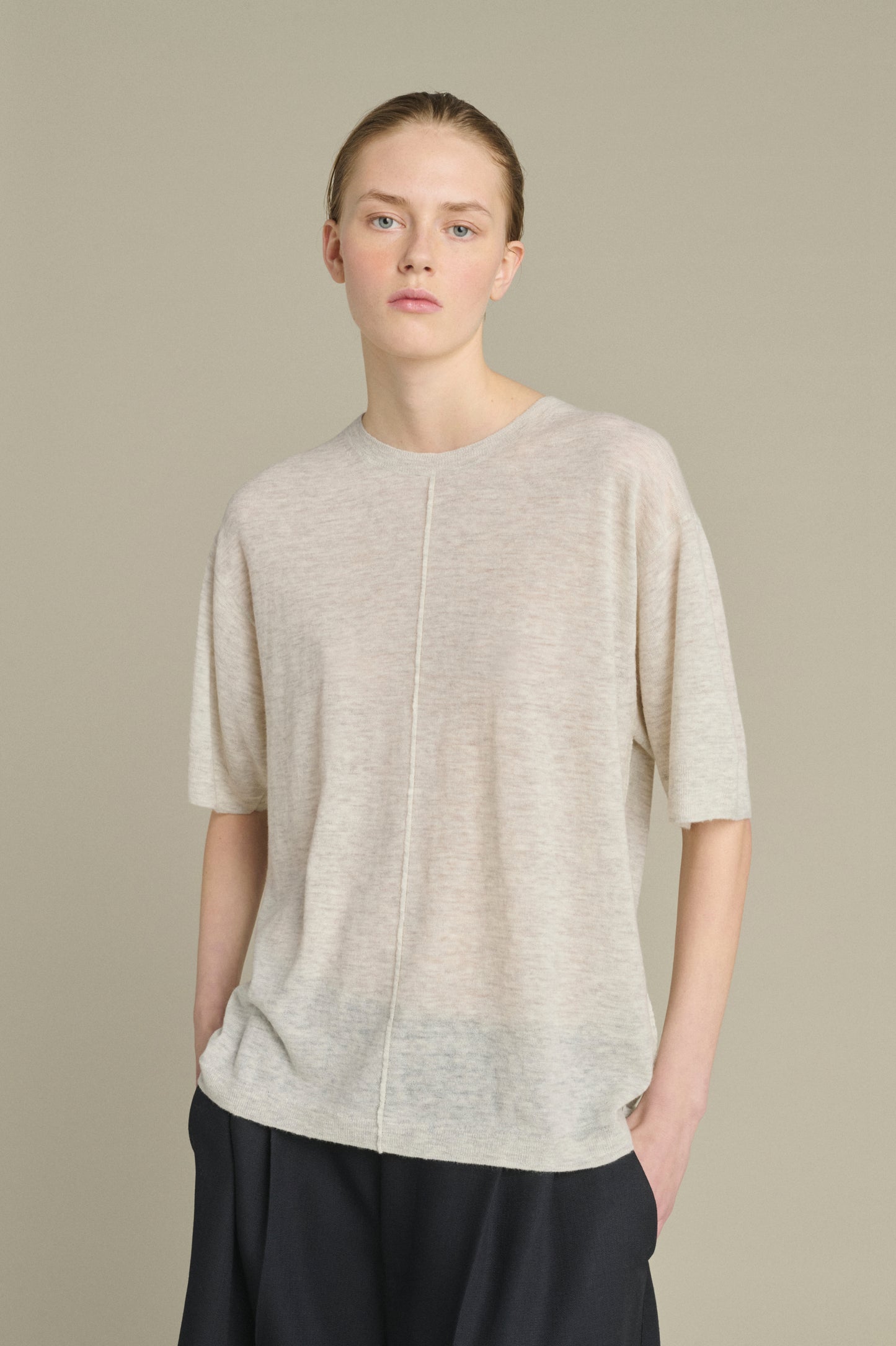 Pullover Kyo – Hellgrau – Damen