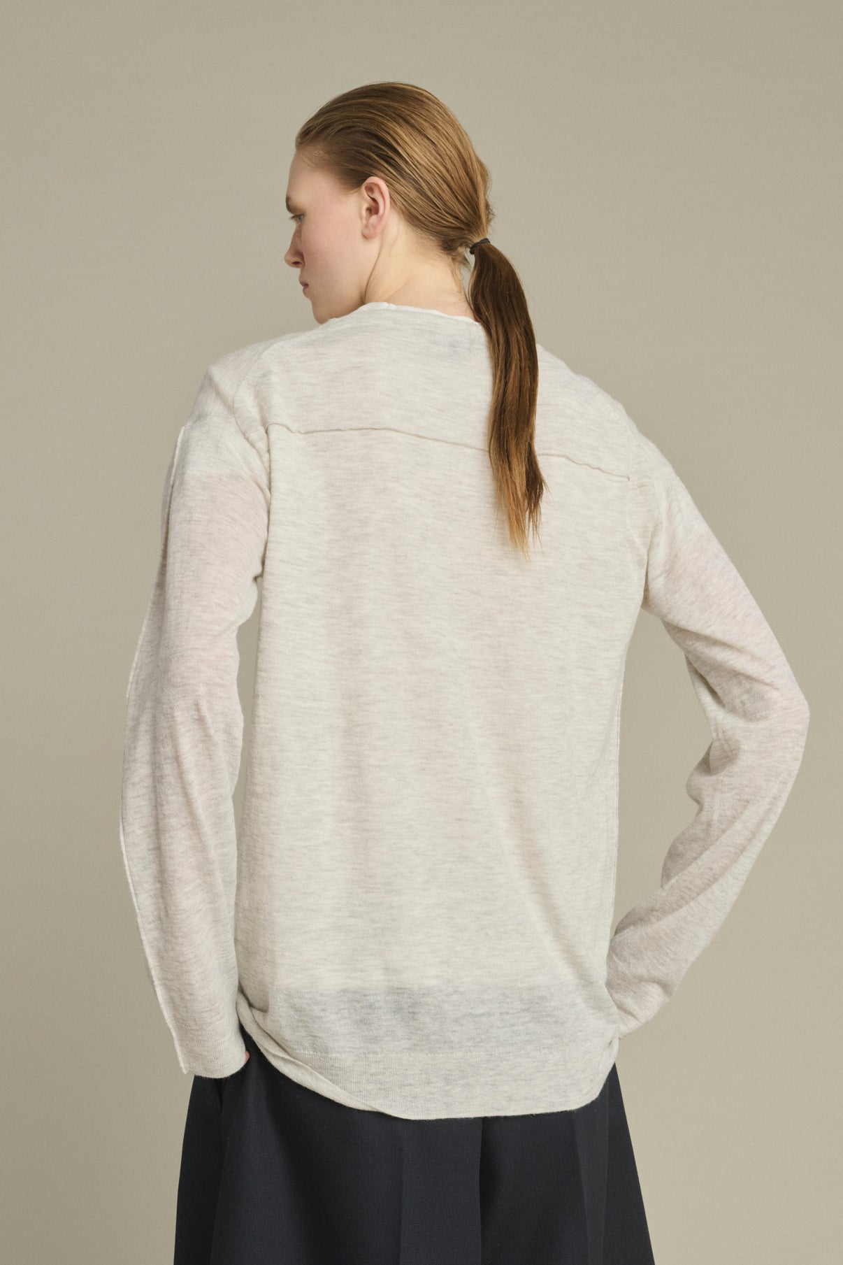 Pullover Khloe – Hellgrau – Damen vue 4