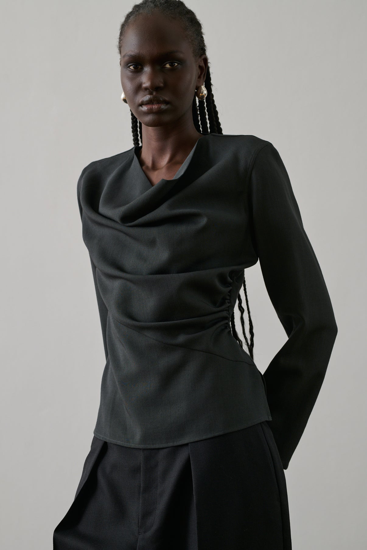 Blouse Fidele - Gris Anthracite - Femme vue 2