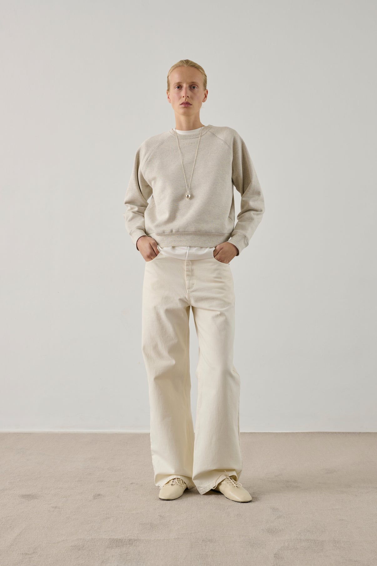 Jean Calvin - Ecru - Denim - Femme vue 5