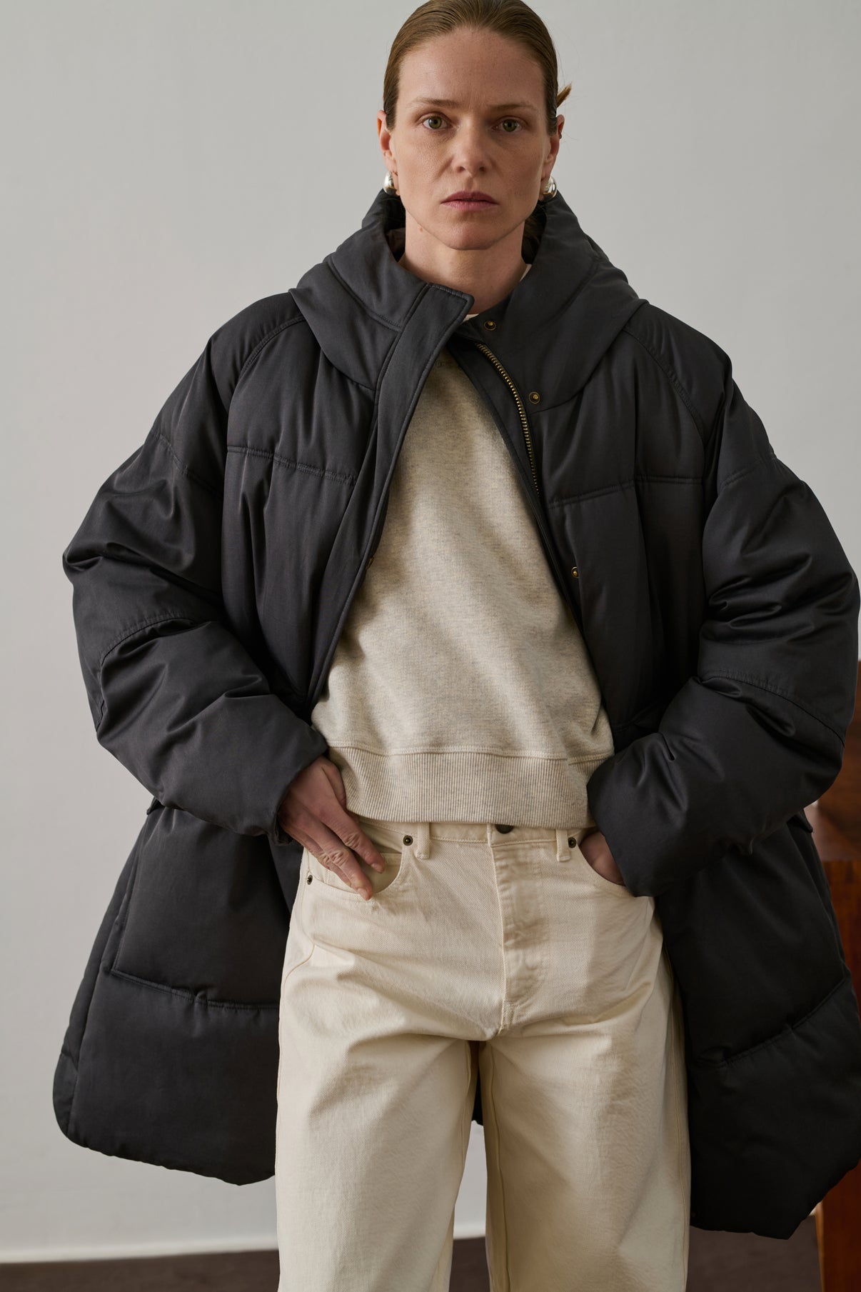 Doudoune Storm - Gris Anthracite - Femme vue 2