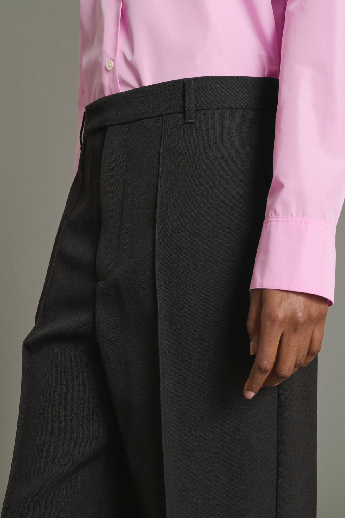 Hose Leo - Schwarz - Wolle - Damen vue 4