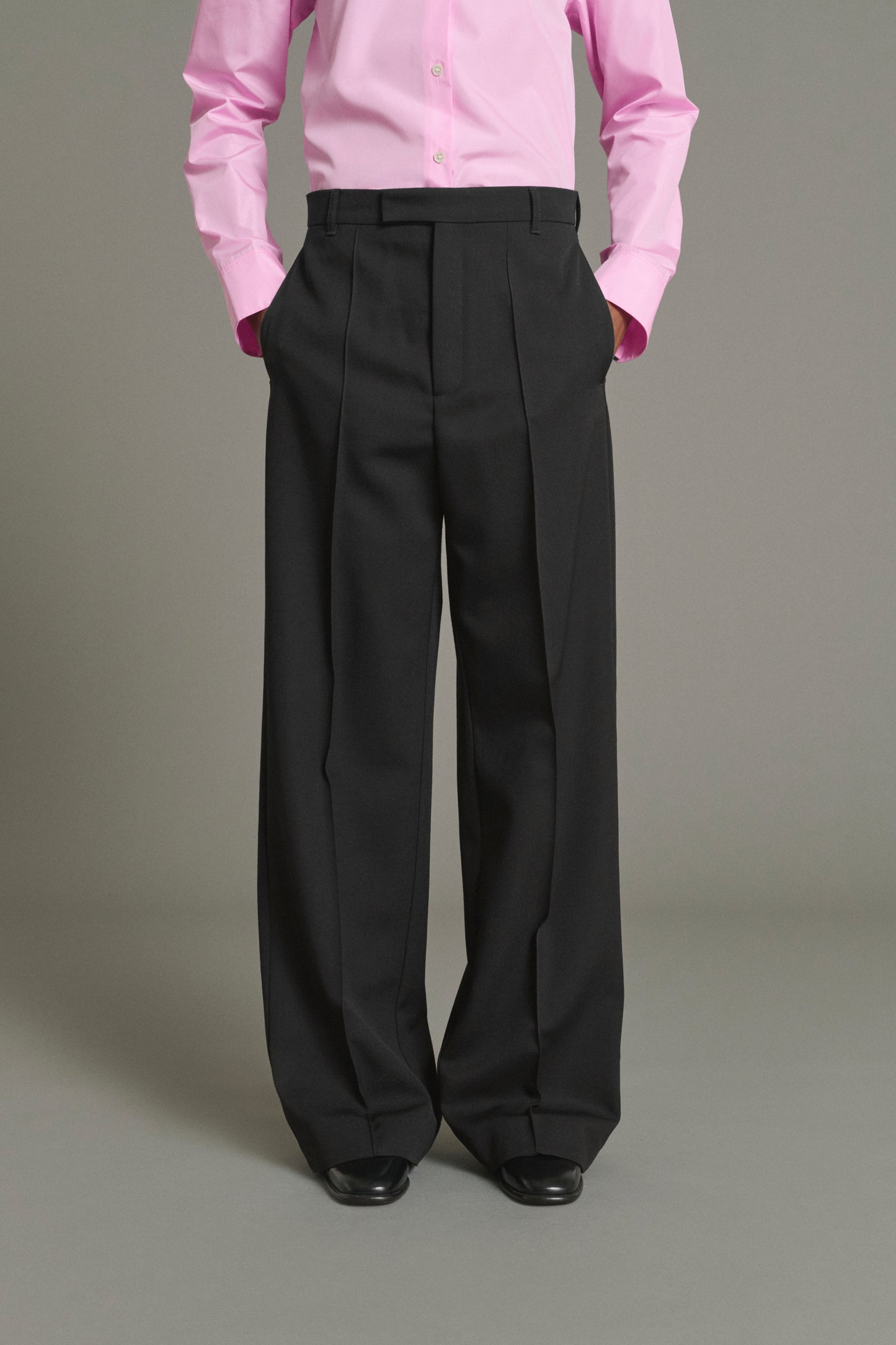 Hose Leo - Schwarz - Wolle - Damen