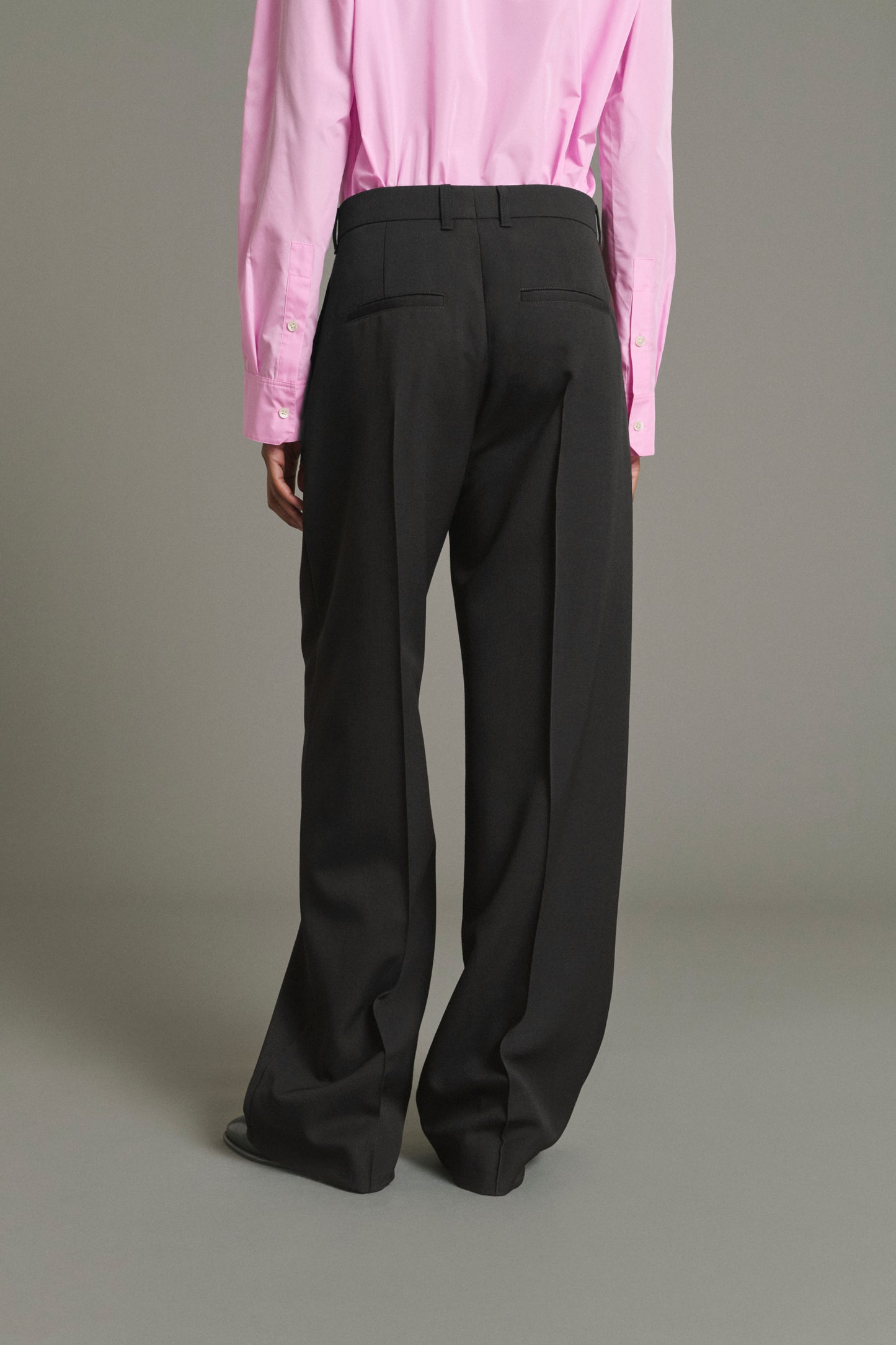 Hose Leo - Schwarz - Wolle - Damen