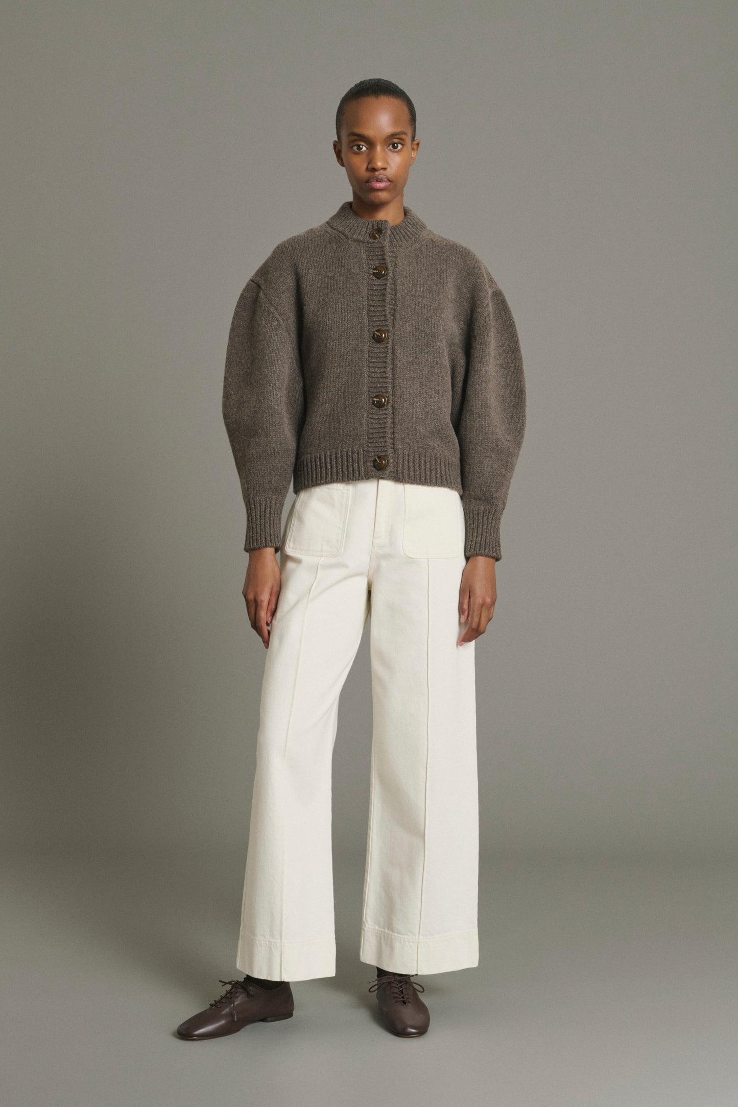 Jean Harry - Craie Denim Évasé Femme - Soeur