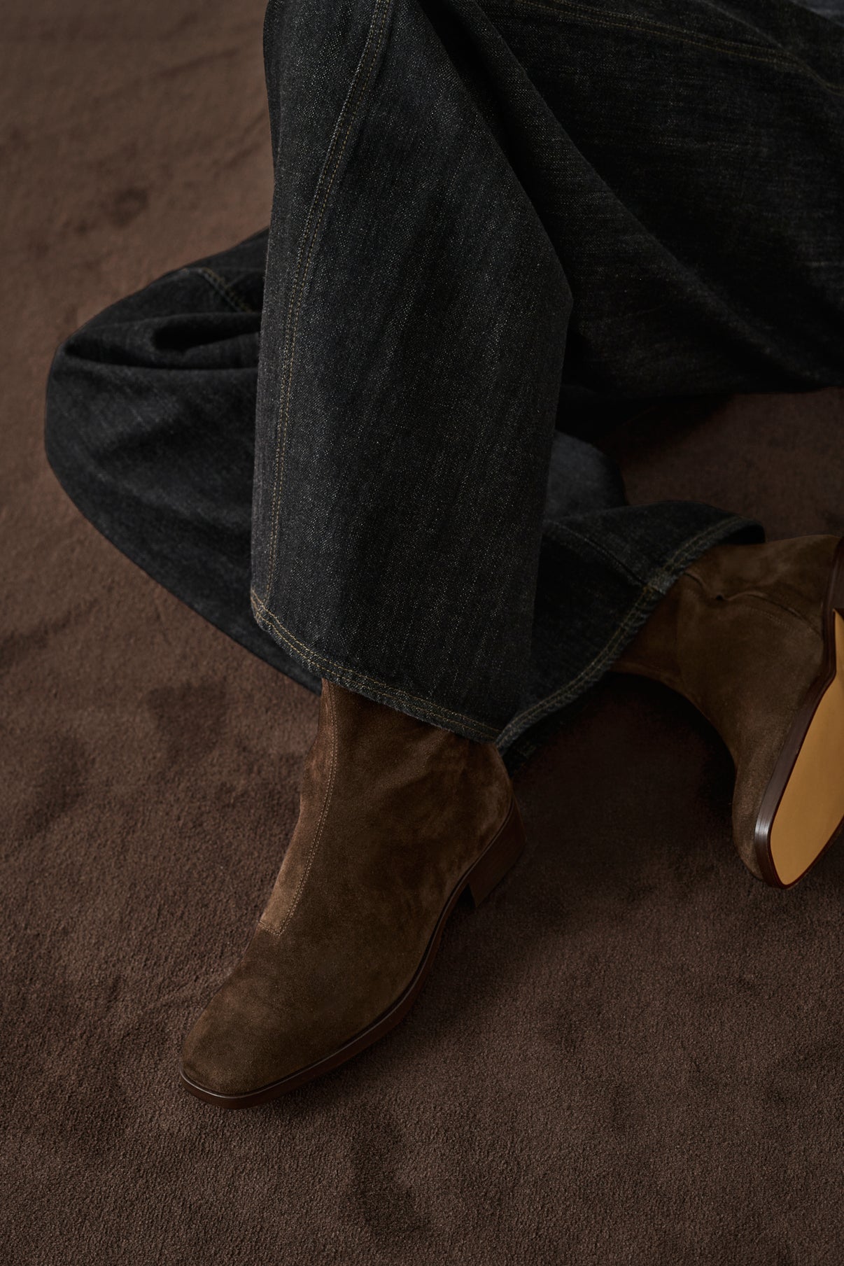 Bottines West - Marron - Cuir - Femme vue 2