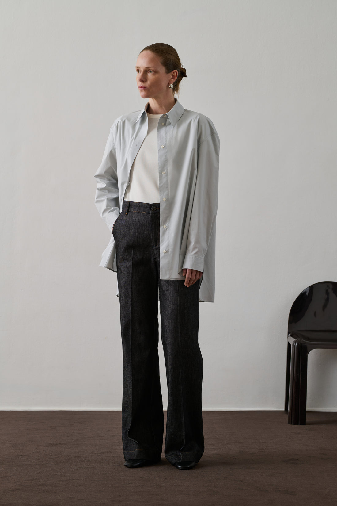 Jean California - Denim Brut Noir - Femme