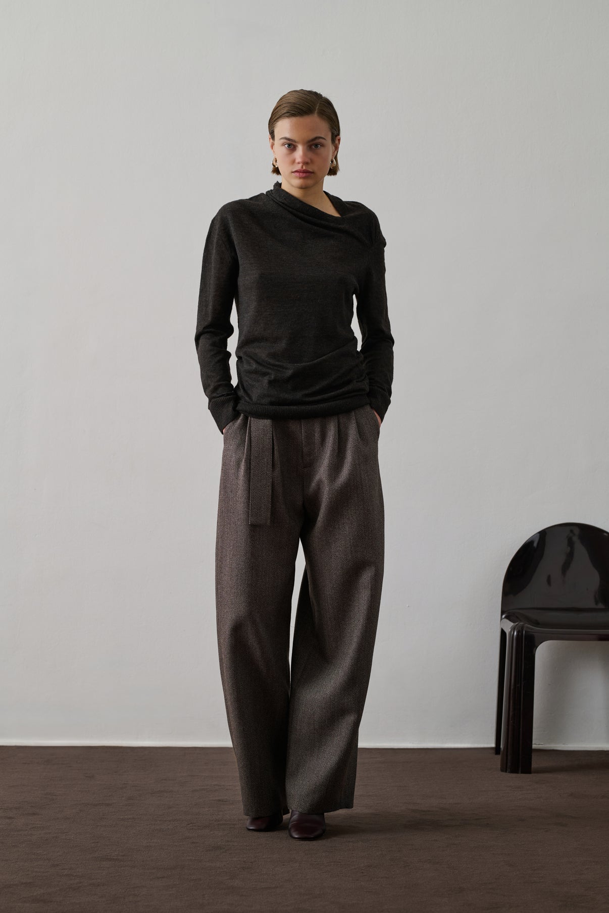 Pull Genet - Marron - Femme vue 3