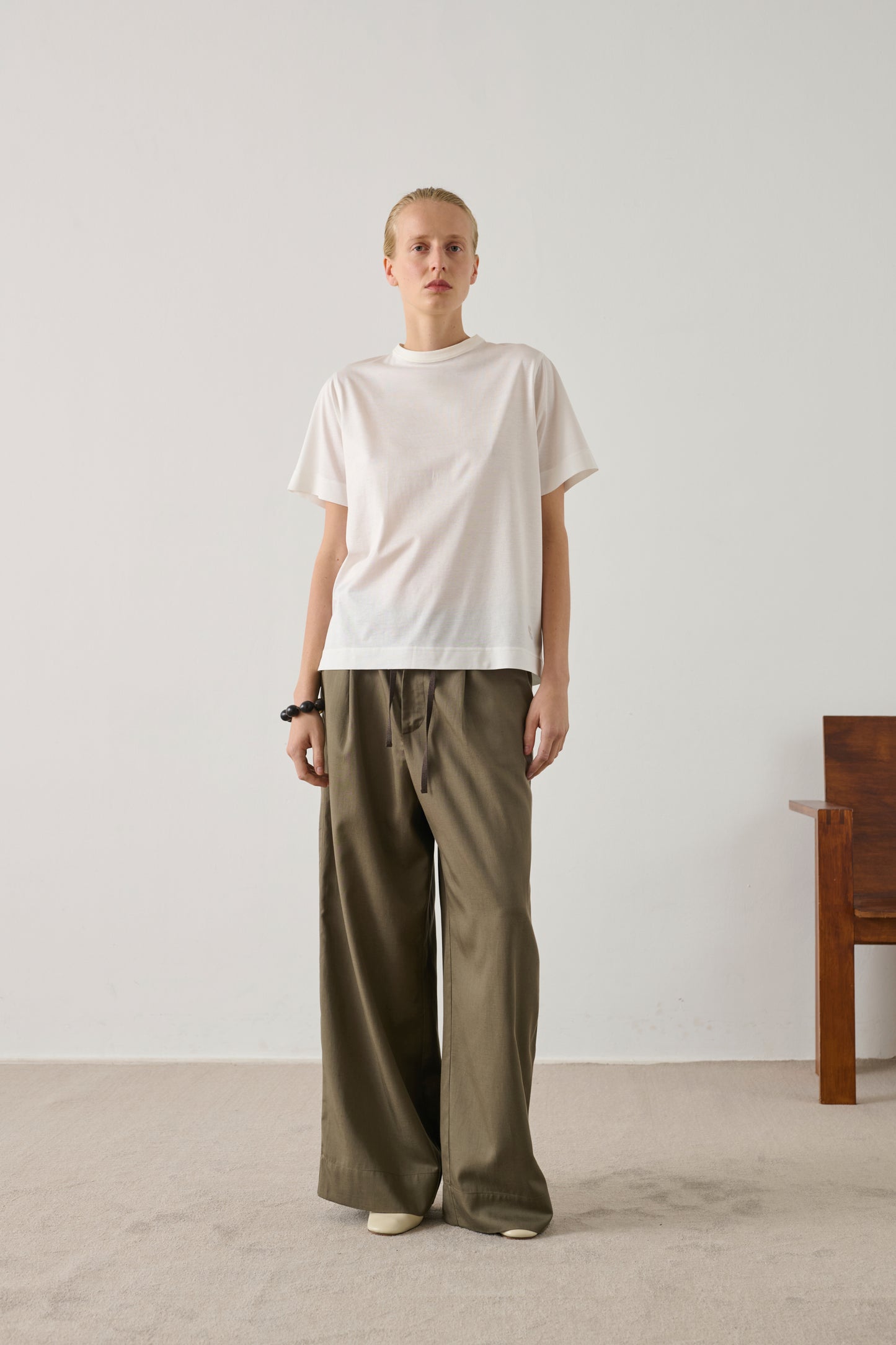 Tee-Shirt Basic - Blanc - Coton - Femme