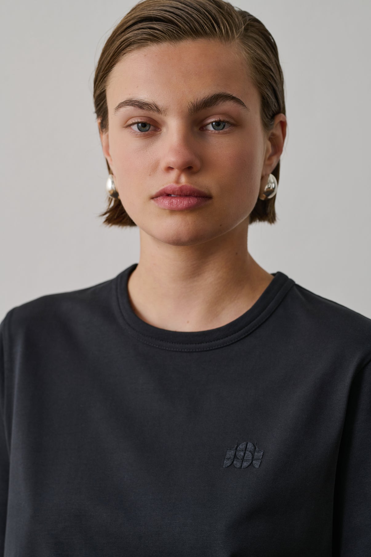 Tee-Shirt Eileen - Dark Navy - Coton - Femme vue 3