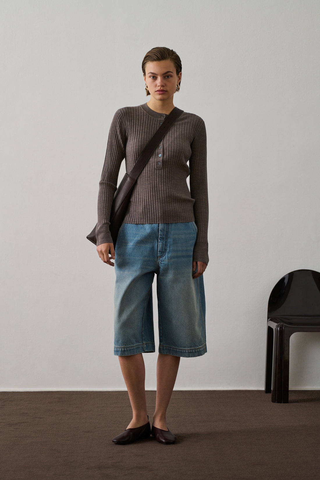 Polo Buffalo - Chataîgne - Laine - Femme