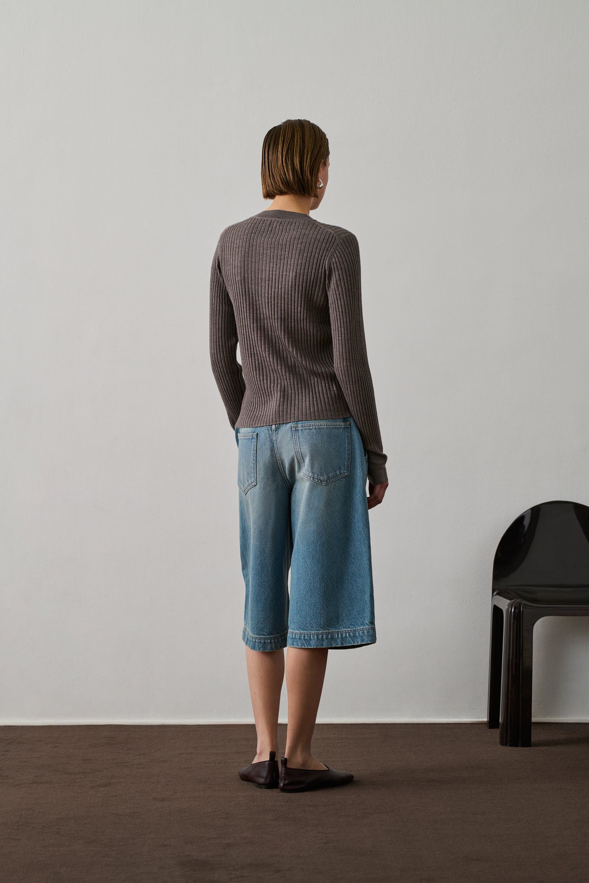 Polo Buffalo - Chataîgne - Laine - Femme vue 3