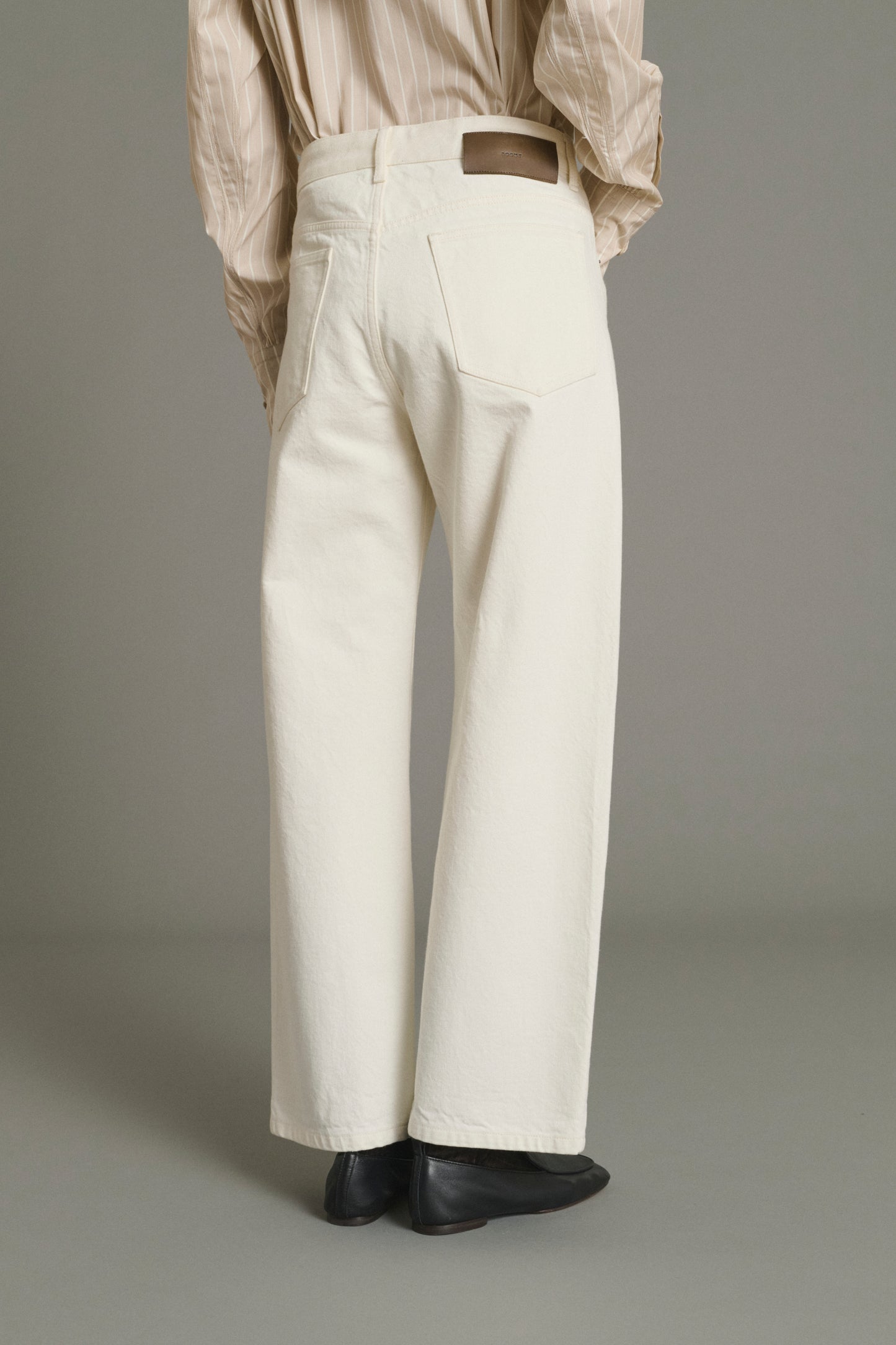 Jeans Harrison - Ecru - Baumwolle - Damen