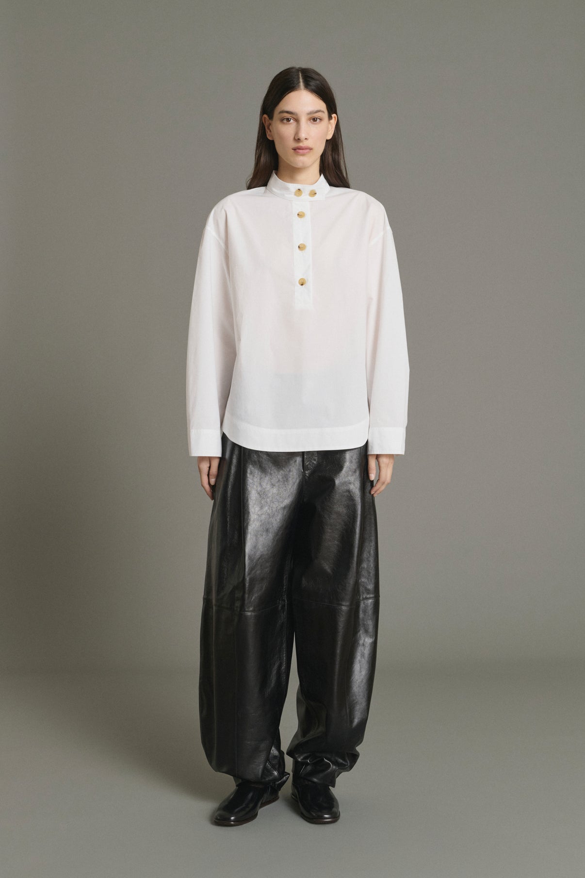 Bluse Lizzie – Gebrochenes Weiß – Baumwolle – Damen vue 3