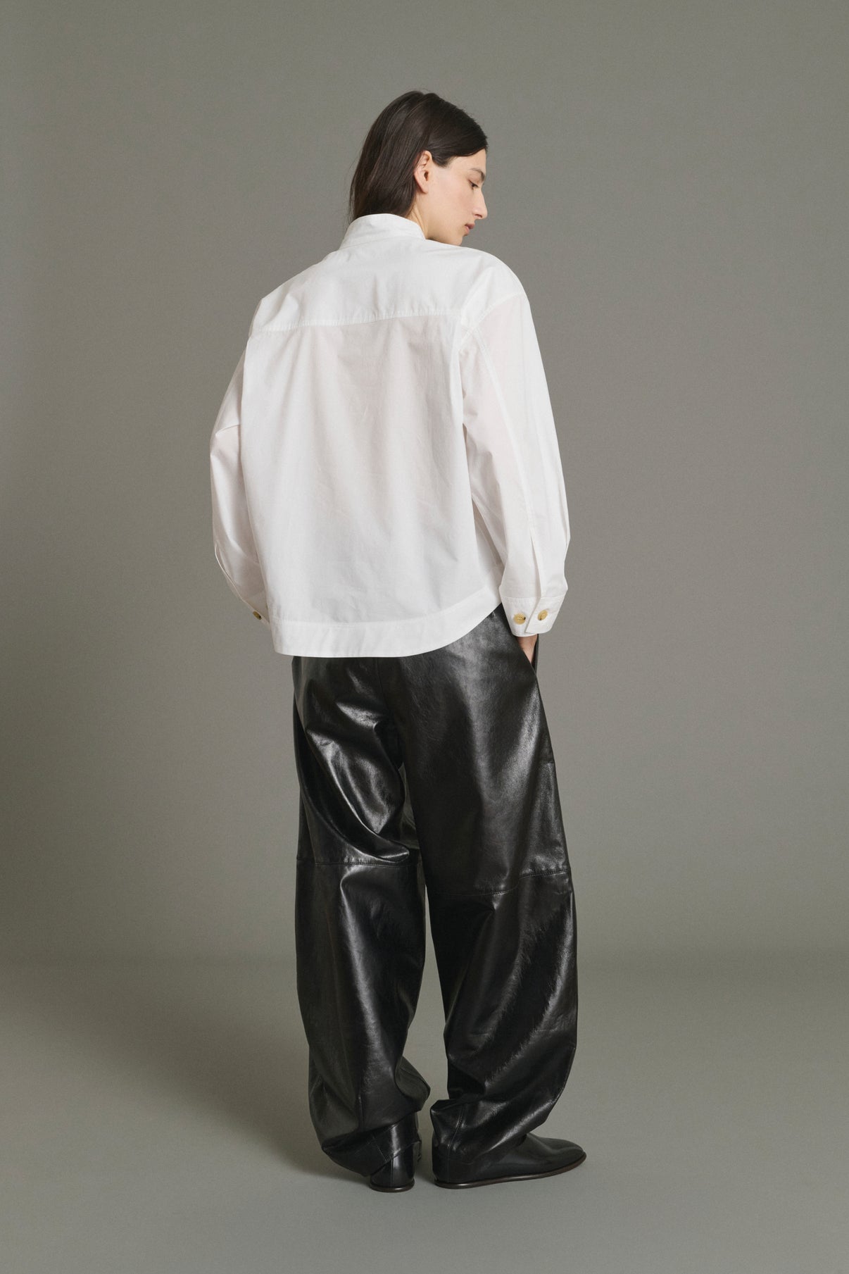 Bluse Lizzie – Gebrochenes Weiß – Baumwolle – Damen vue 4