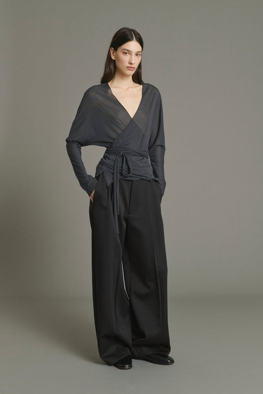 Luth T-Shirt - Anthracite Grey - Cotton - Women