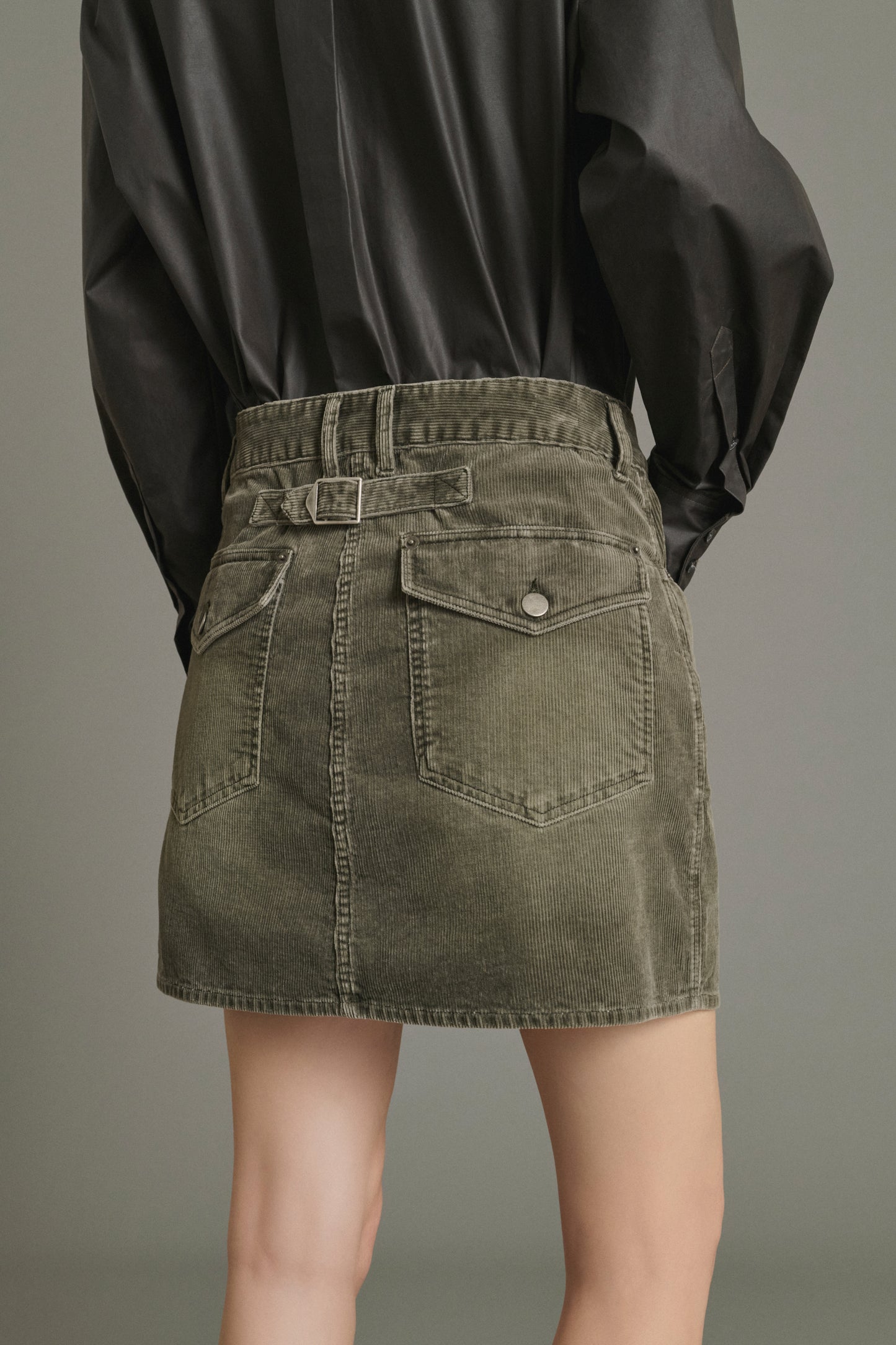 Jupe Lacy - Gris - Coton - Femme