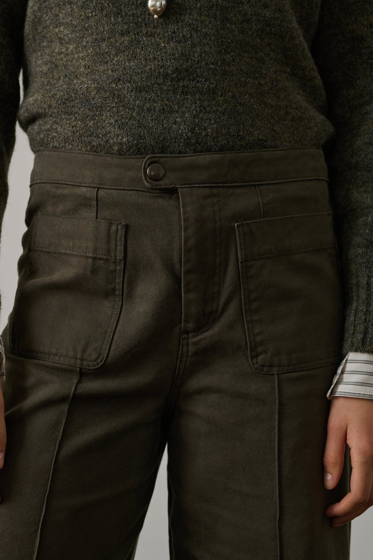 Jean Harold - Kaki - Coton - Femme vue 4