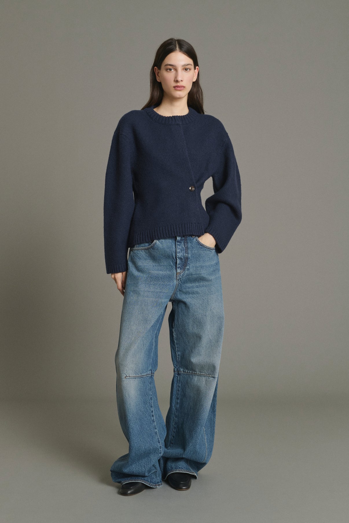 Jeans Gaspard – Bleu – Baumwolle – Damen vue 1