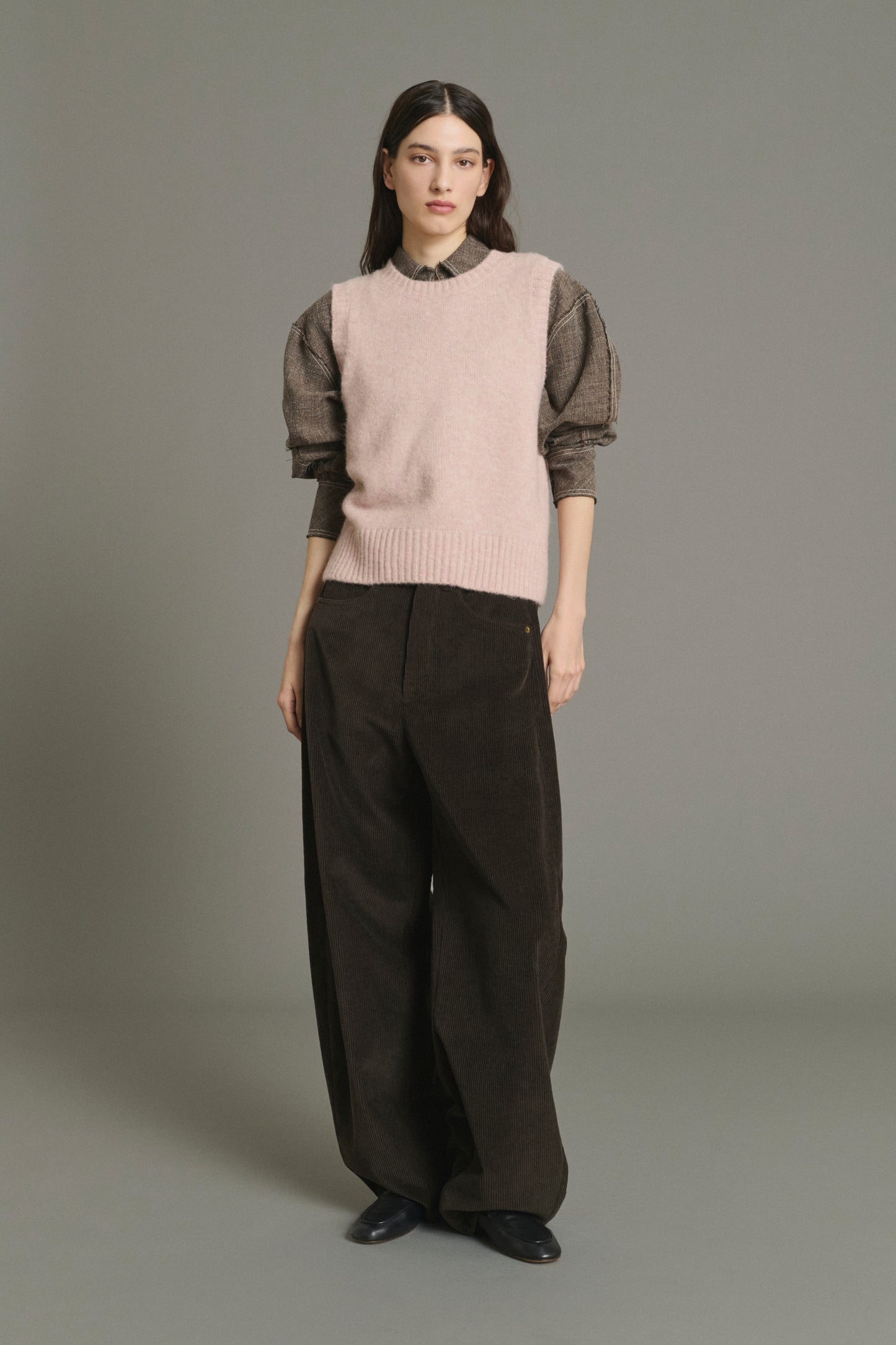 Pull Namaste - Rose Pâle - Laine - Femme