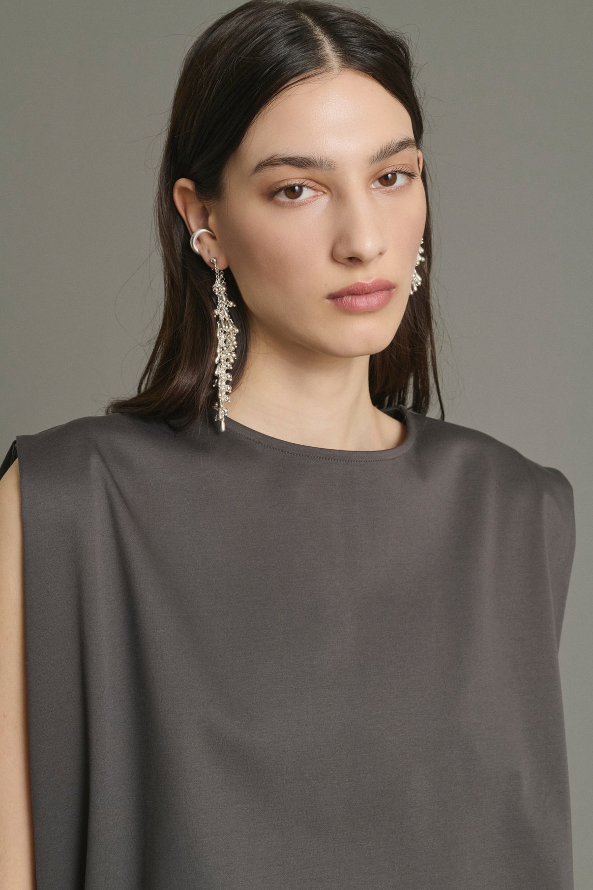 Kleid Jolene - Schiefer - Baumwolle - Damen vue 4