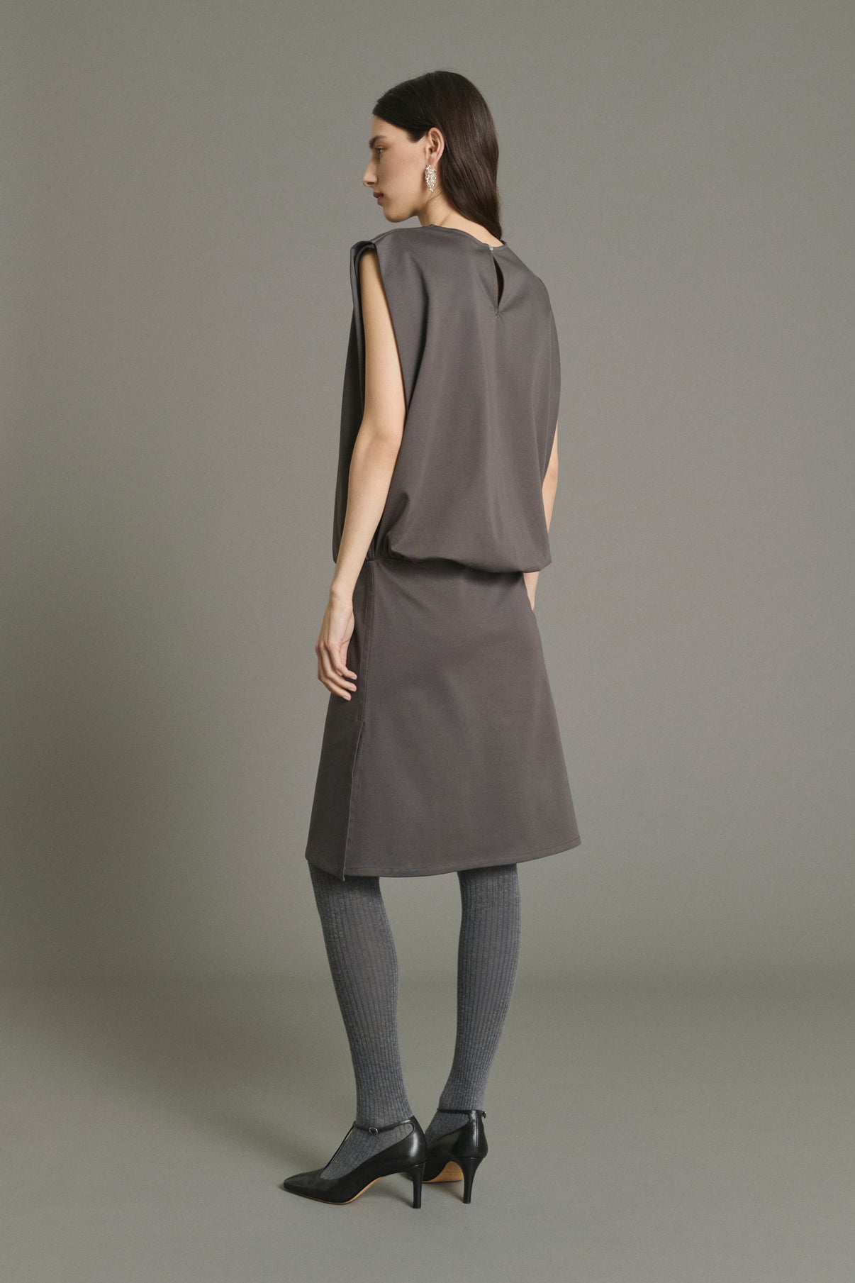 Kleid Jolene - Schiefer - Baumwolle - Damen vue 2