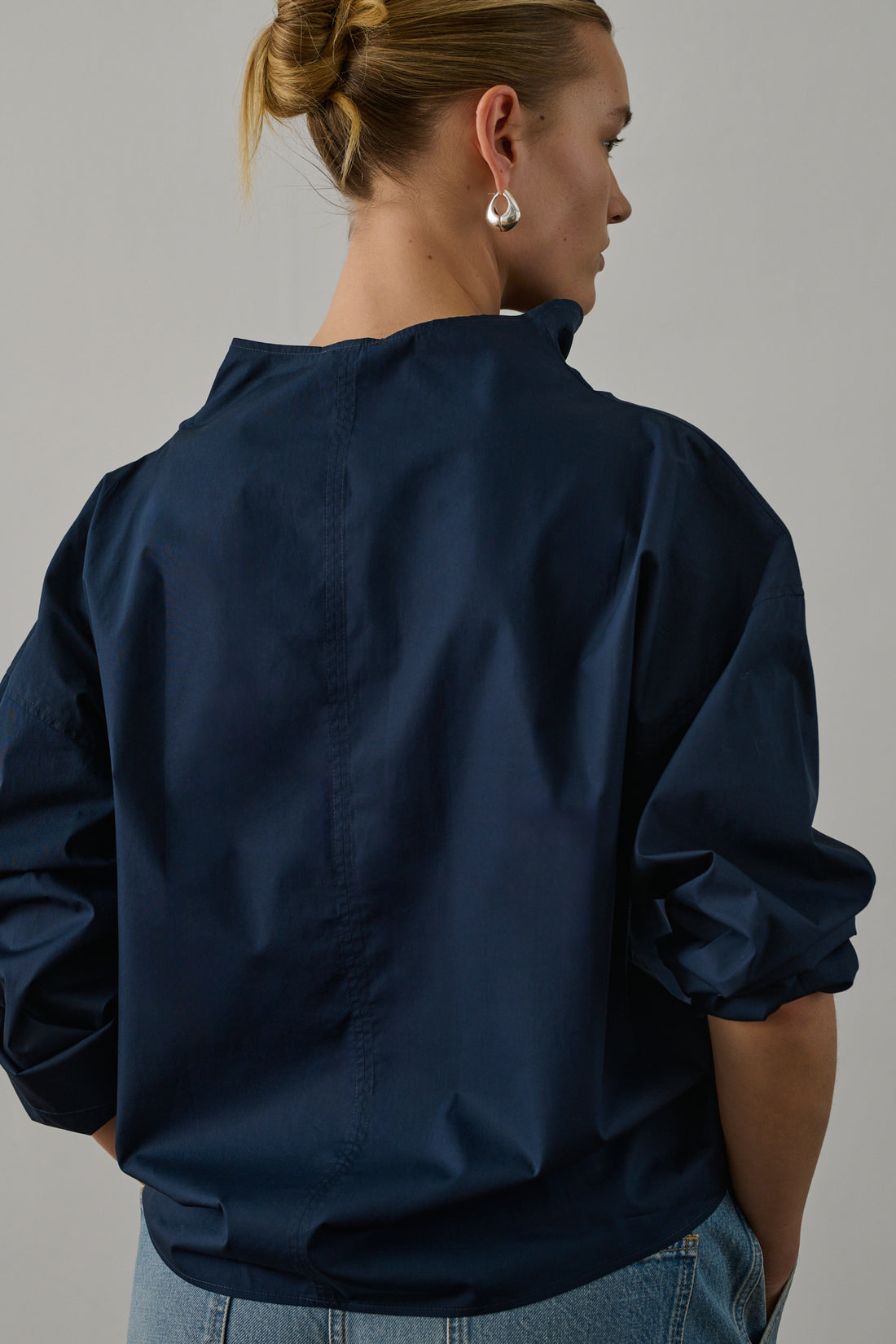 Blouse Fidji - Bleu De Chine - Coton - Femme