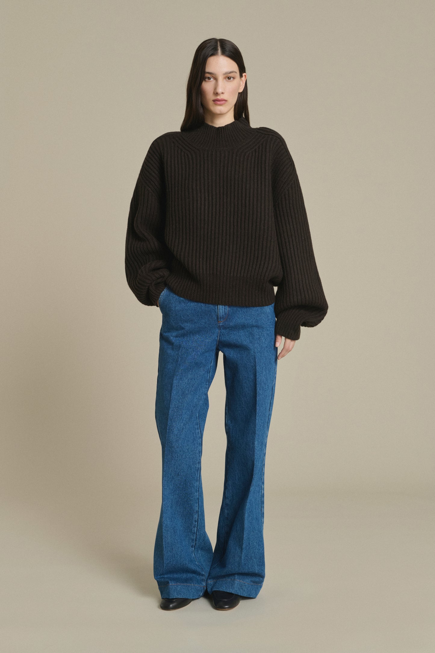 Jeans California - Faded Blue Flared Femme - Soeur