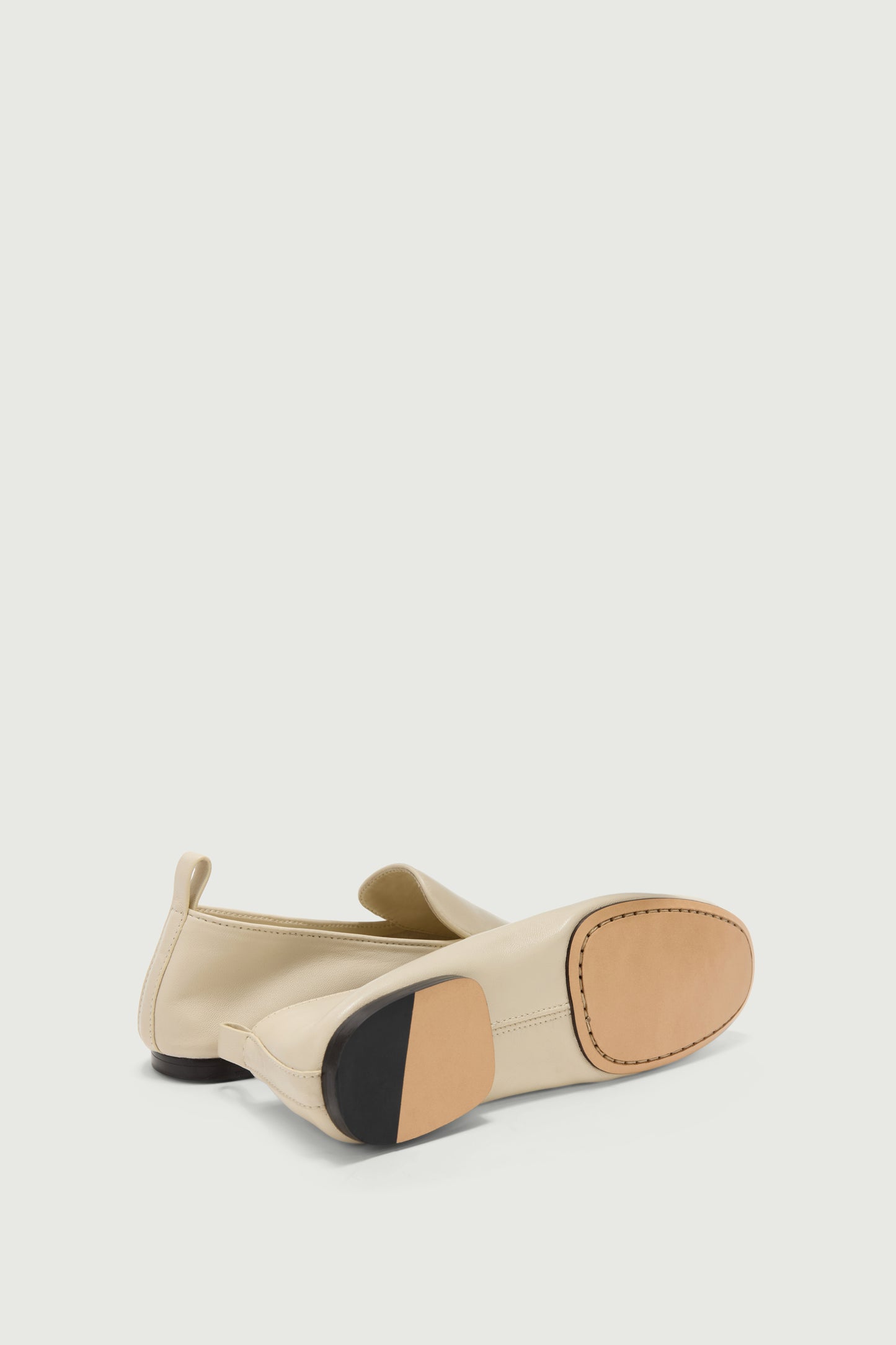 Mokassins Nine - Elfenbein - Leder - Damen