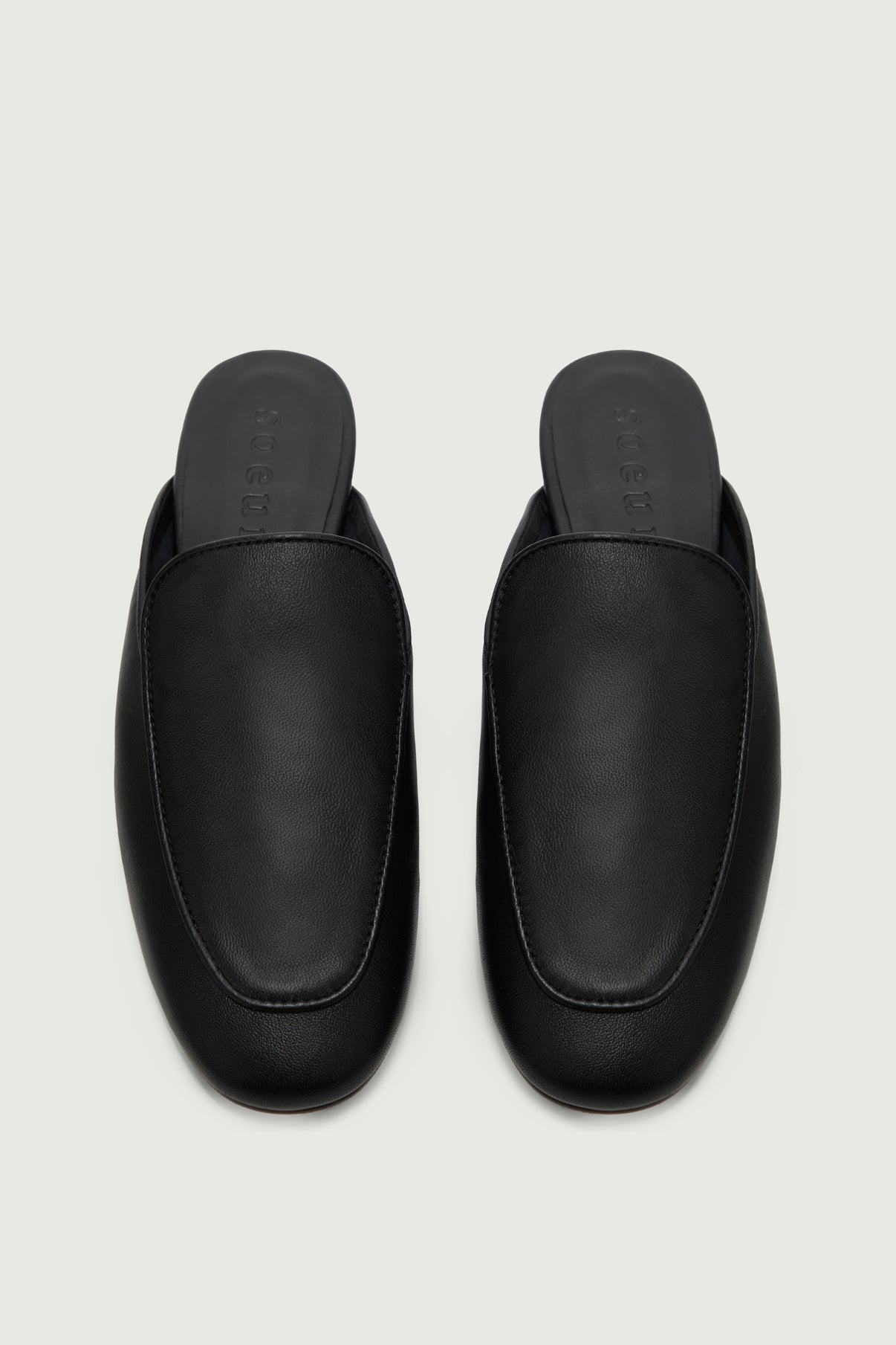 Mules Antonine - Schwarz - Leder - Damen vue 3