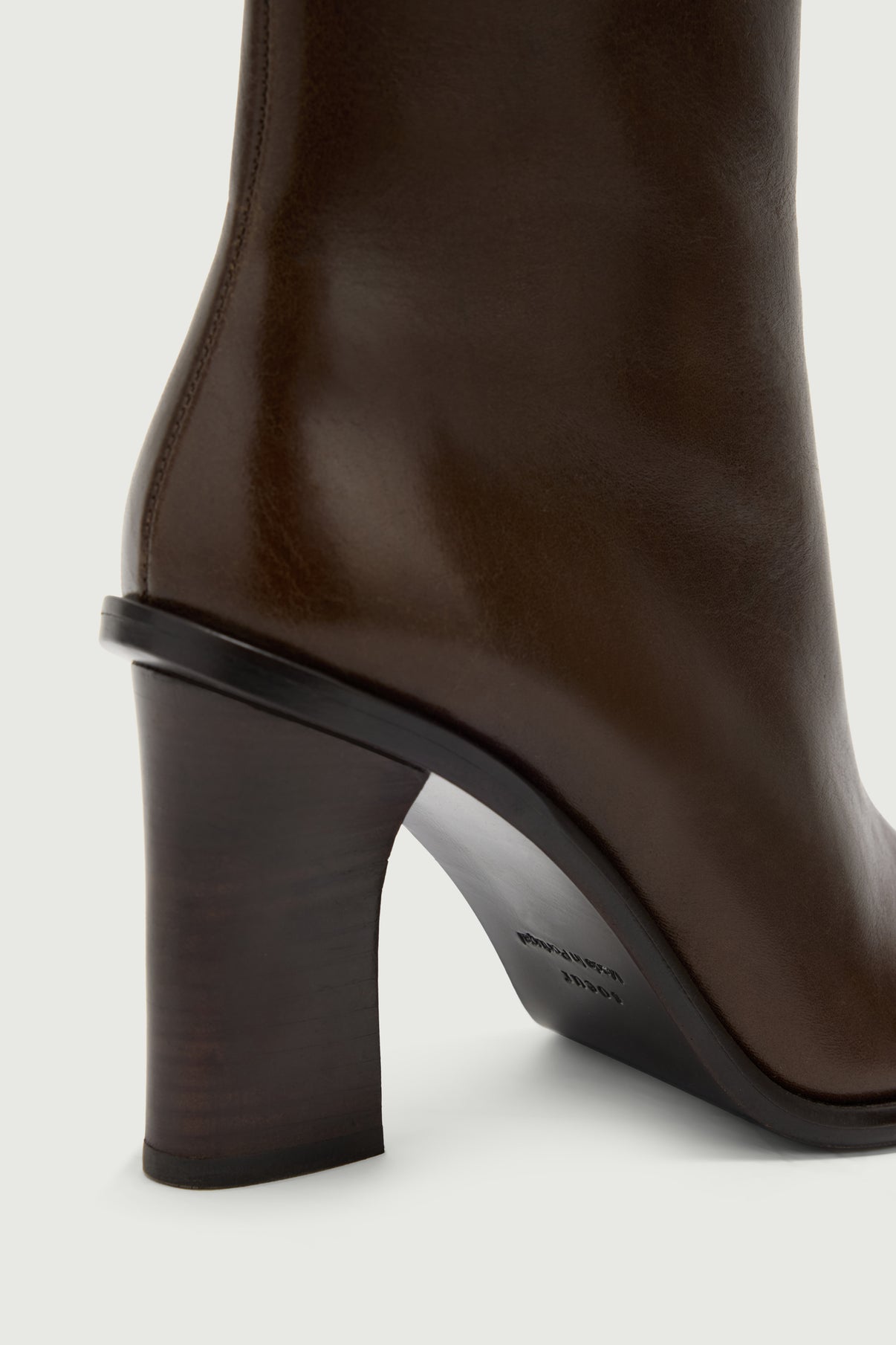 Bottines Lollie - Marron Foncé - Cuir - Femme vue 3