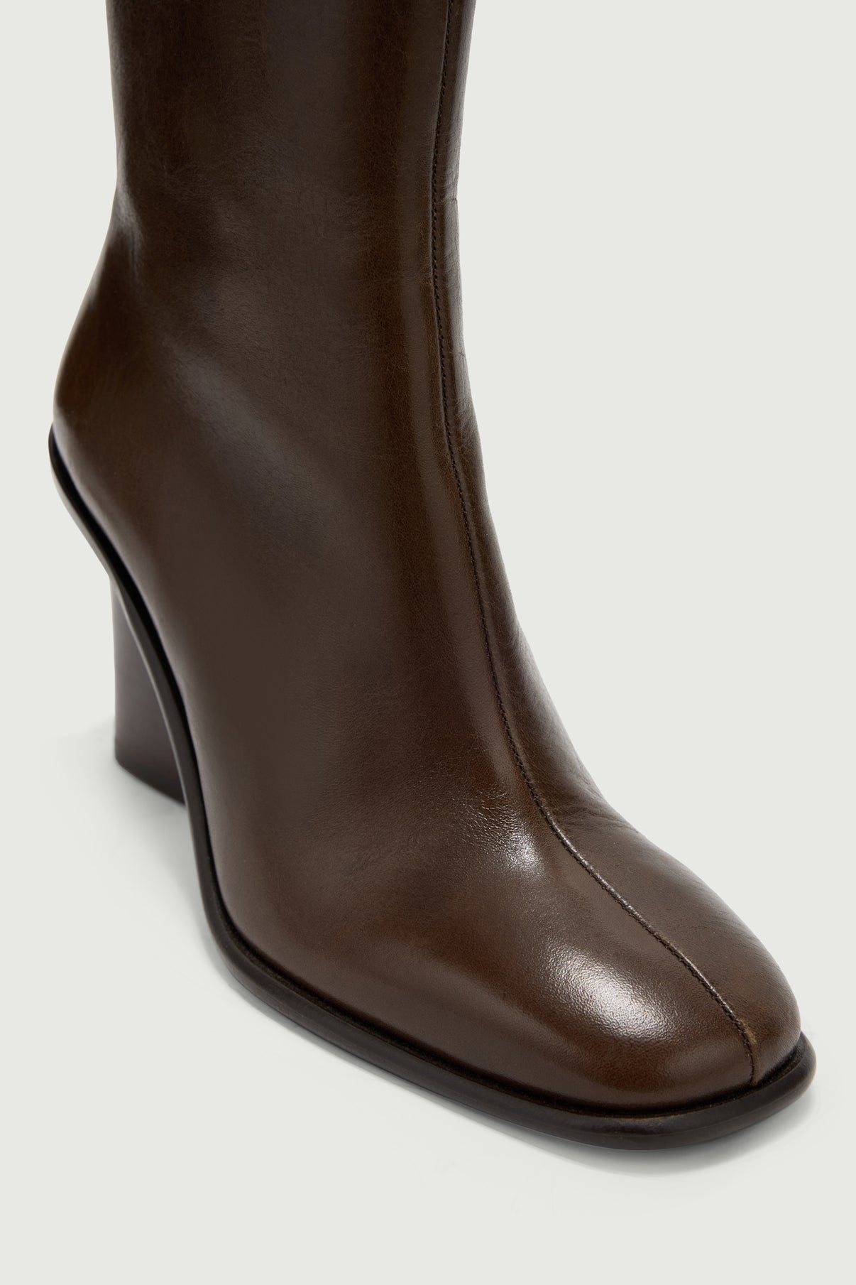 Bottines Lollie - Marron Foncé - Cuir - Femme vue 4
