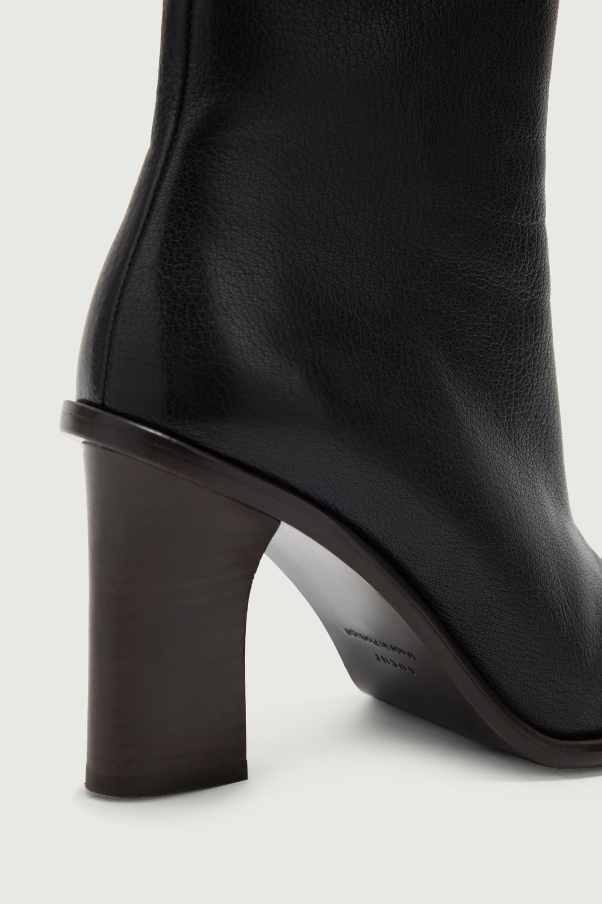 Bottines Lollie - Noir - Cuir - Femme vue 3