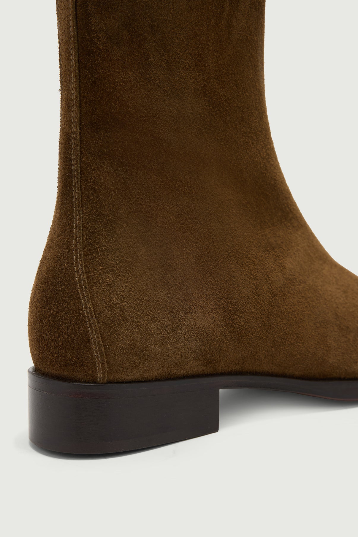 Bottines West - Marron/Vert - Cuir - Femme vue 4