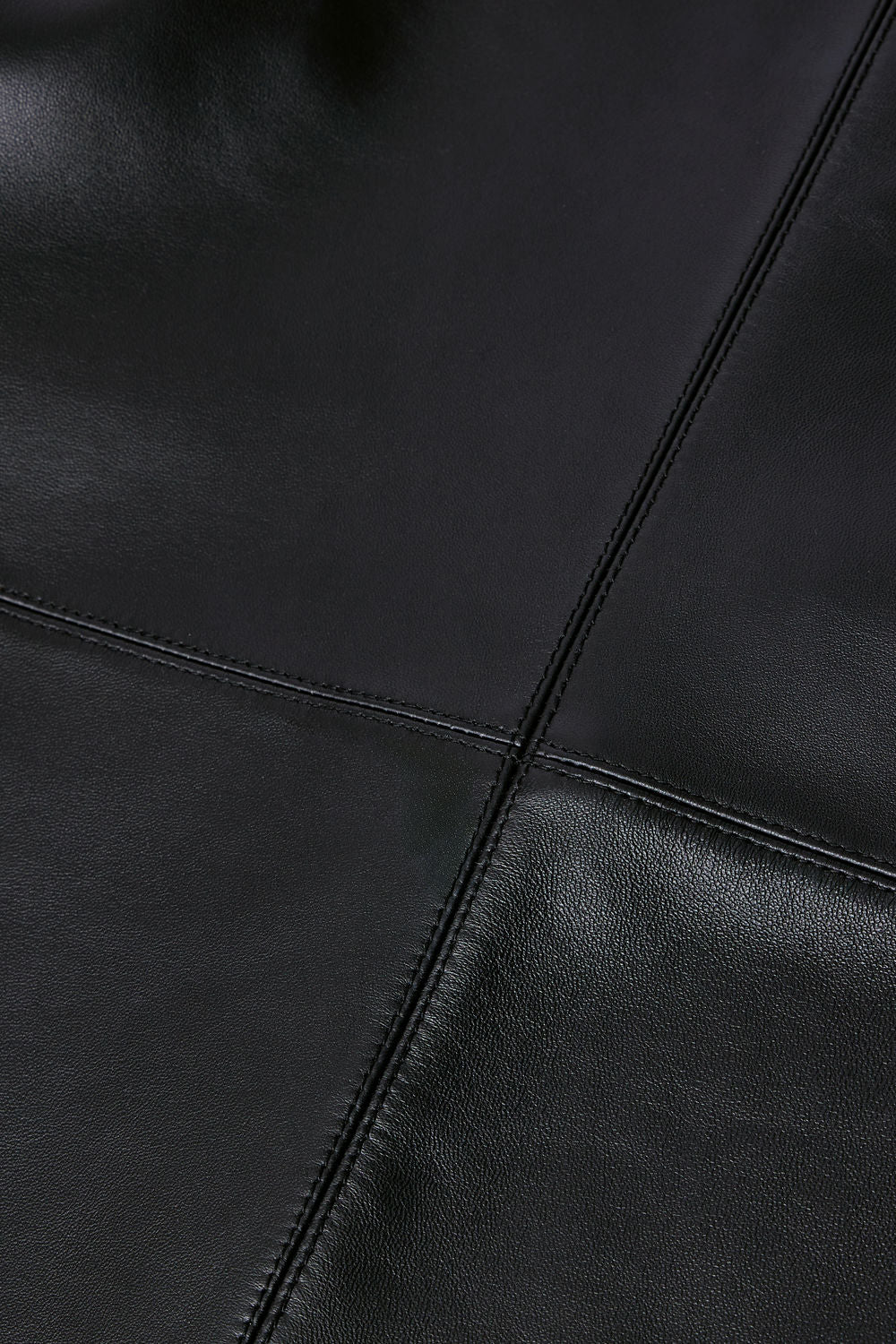 Blouse Frieda - Noir - Cuir - Femme